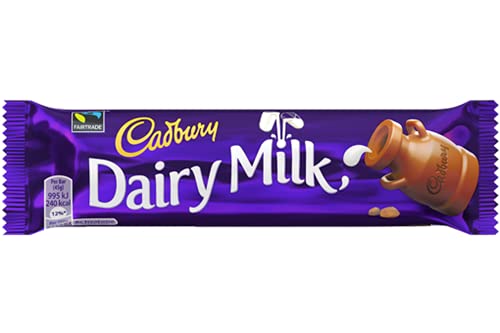 Cadbury Dairy Milk Chocolate Bars - 6 Pack of 45g British Chocolate Candy | Perfect for Gifts, Snacking & Dessert Recipes