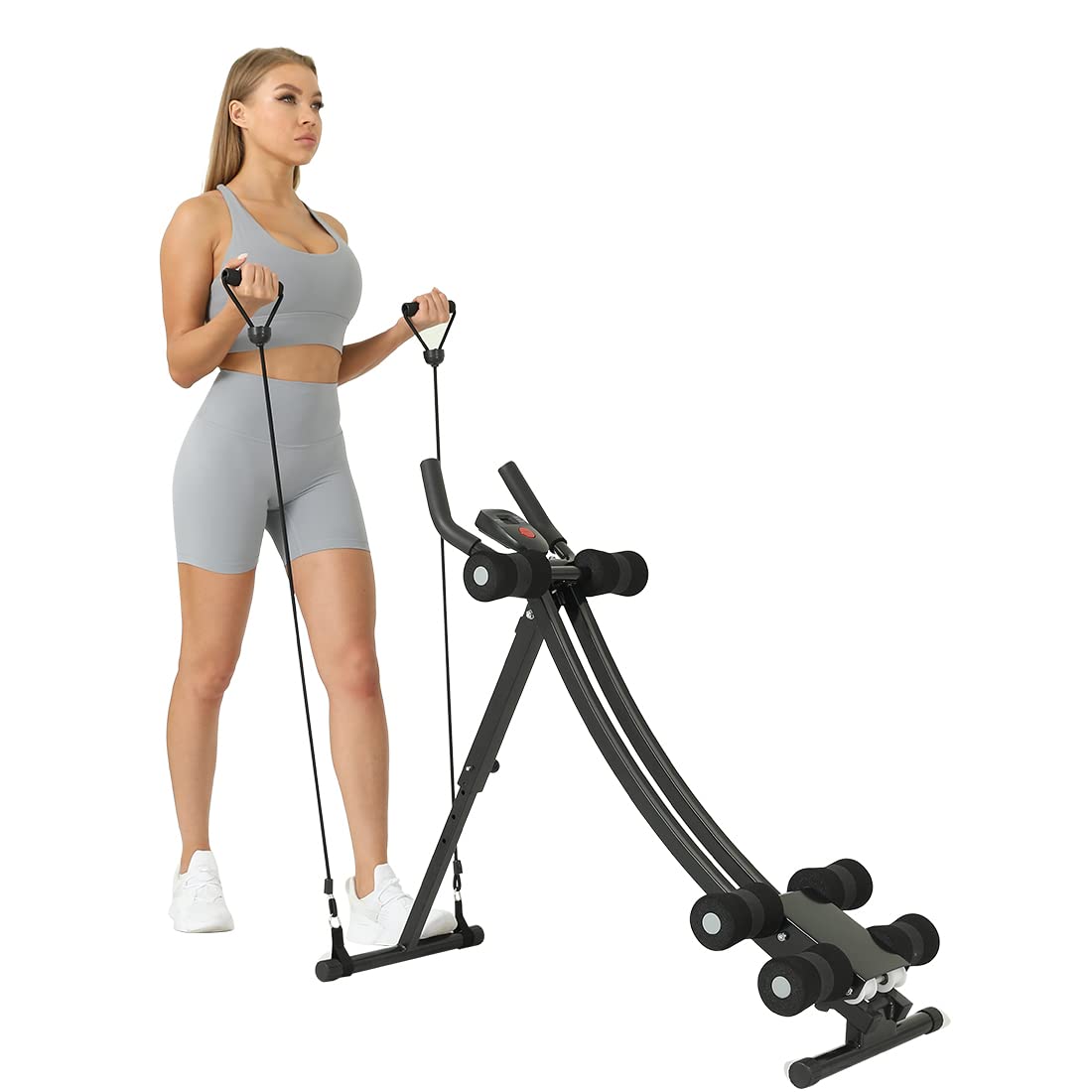 AB Workout Equipment - Adjustable Home Gym Ab Machine for Core Strength Training & Abdominal Exercises | Perfect for Home Fitness & Toning