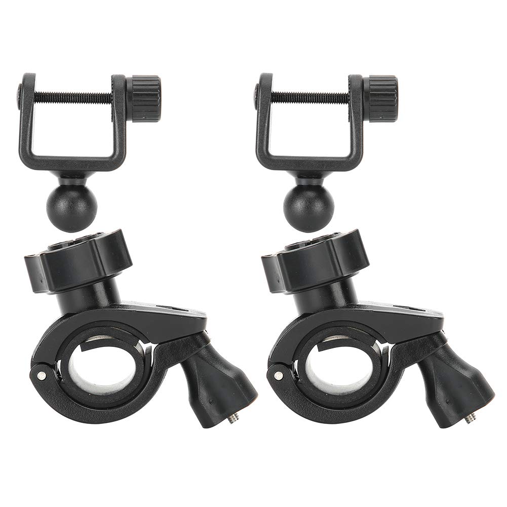 Kafuty-1 2Pcs HD-076A Universal U-Type Dash Camera Mount Holder - Rear View Mirror & Bicycle Motorbike Bracket Accessories for Car, Truck, Motorcycle - Perfect for Road Trips & Commuting