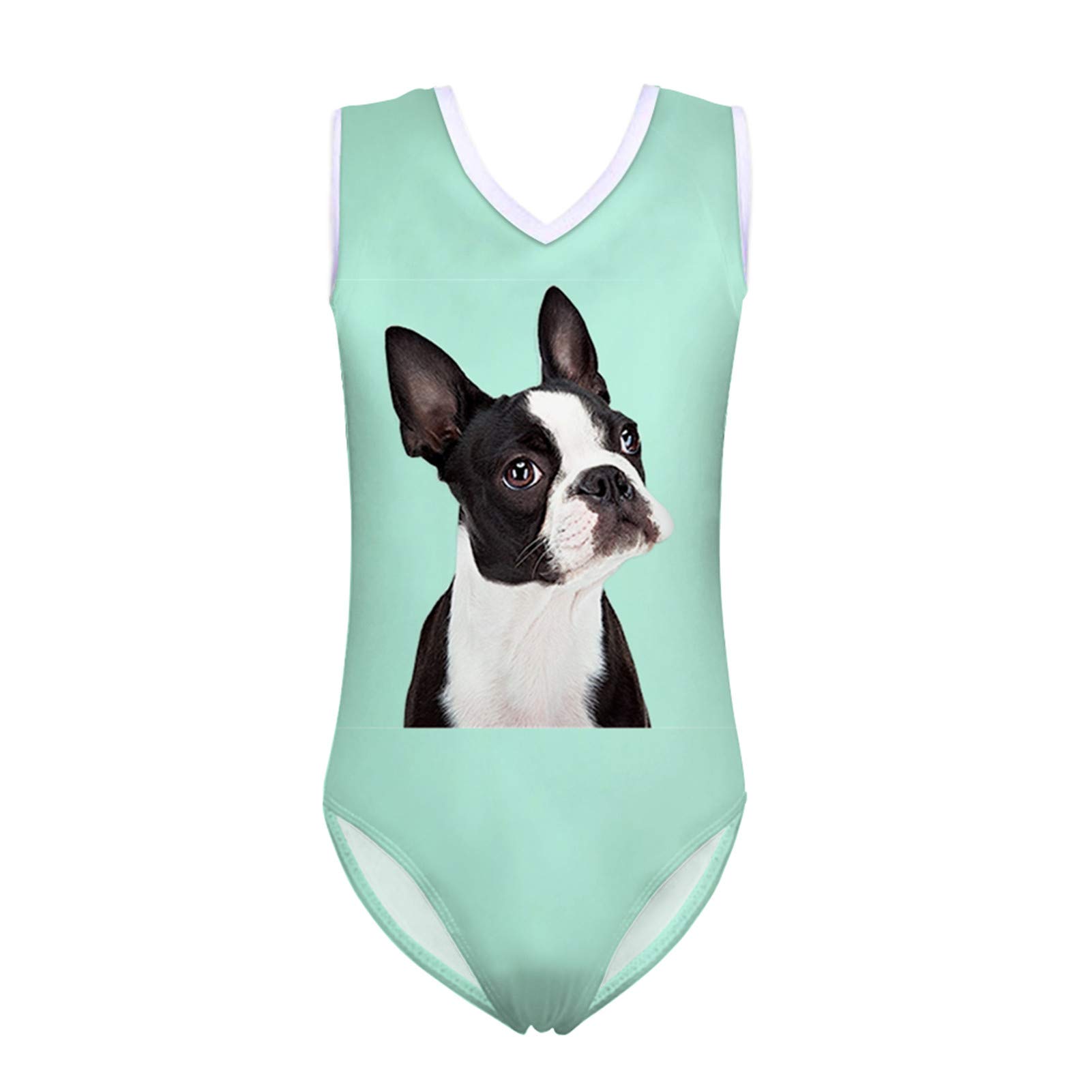 COEQINE Girls One Piece Swimsuits - V Neck Athletic Swimwear for Kids, Beach & Sport Activities | Perfect for Swimming Lessons, Pool Parties & Summer Vacations