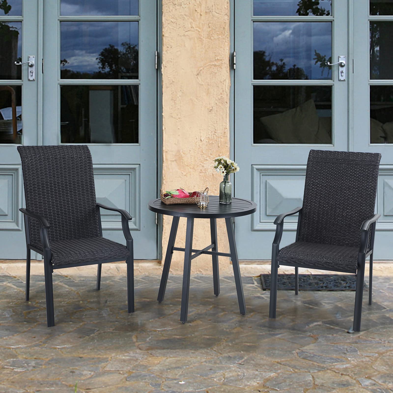 MFSTUDIO 3-Piece Outdoor Patio Furniture Set - 28