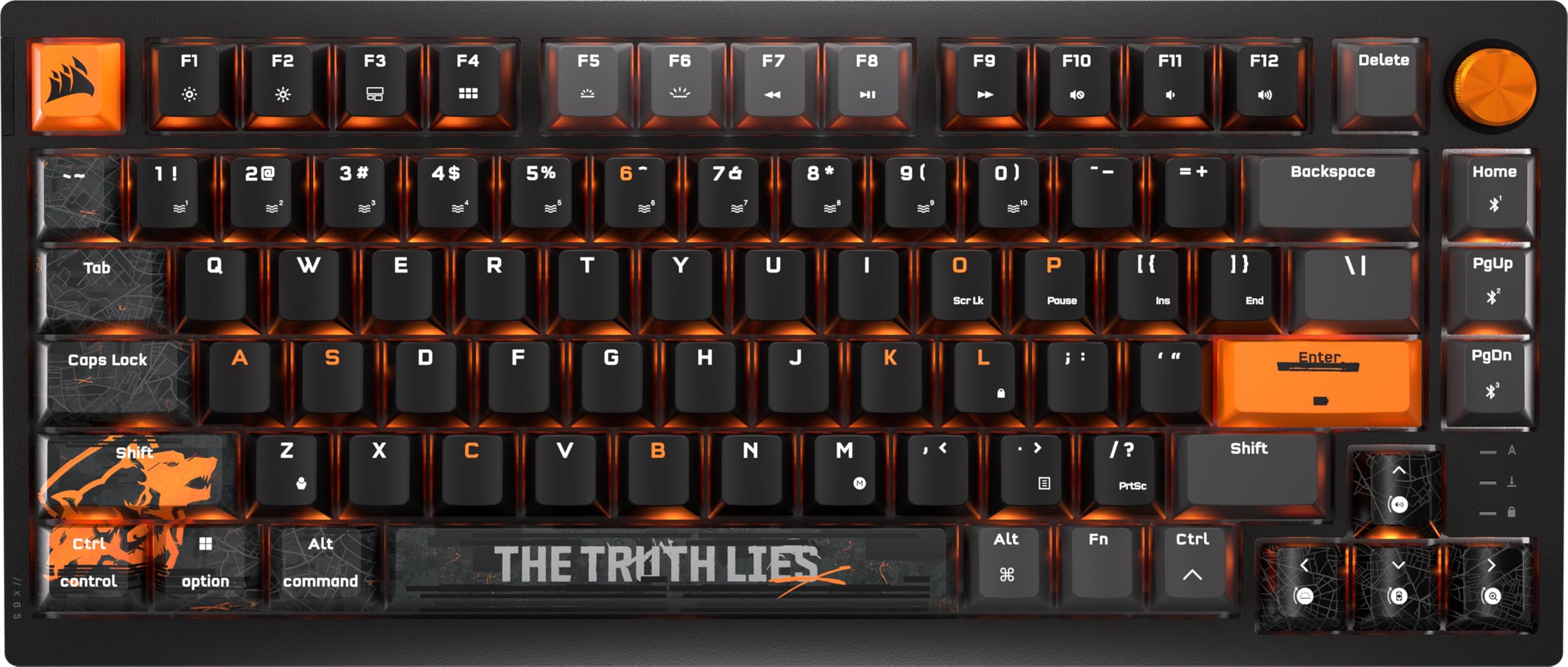 CORSAIR K65 PLUS Wireless Mechanical Gaming Keyboard - RGB, Hot-Swappable, for PC/Xbox/PS5/Mac | Gaming & Office Use