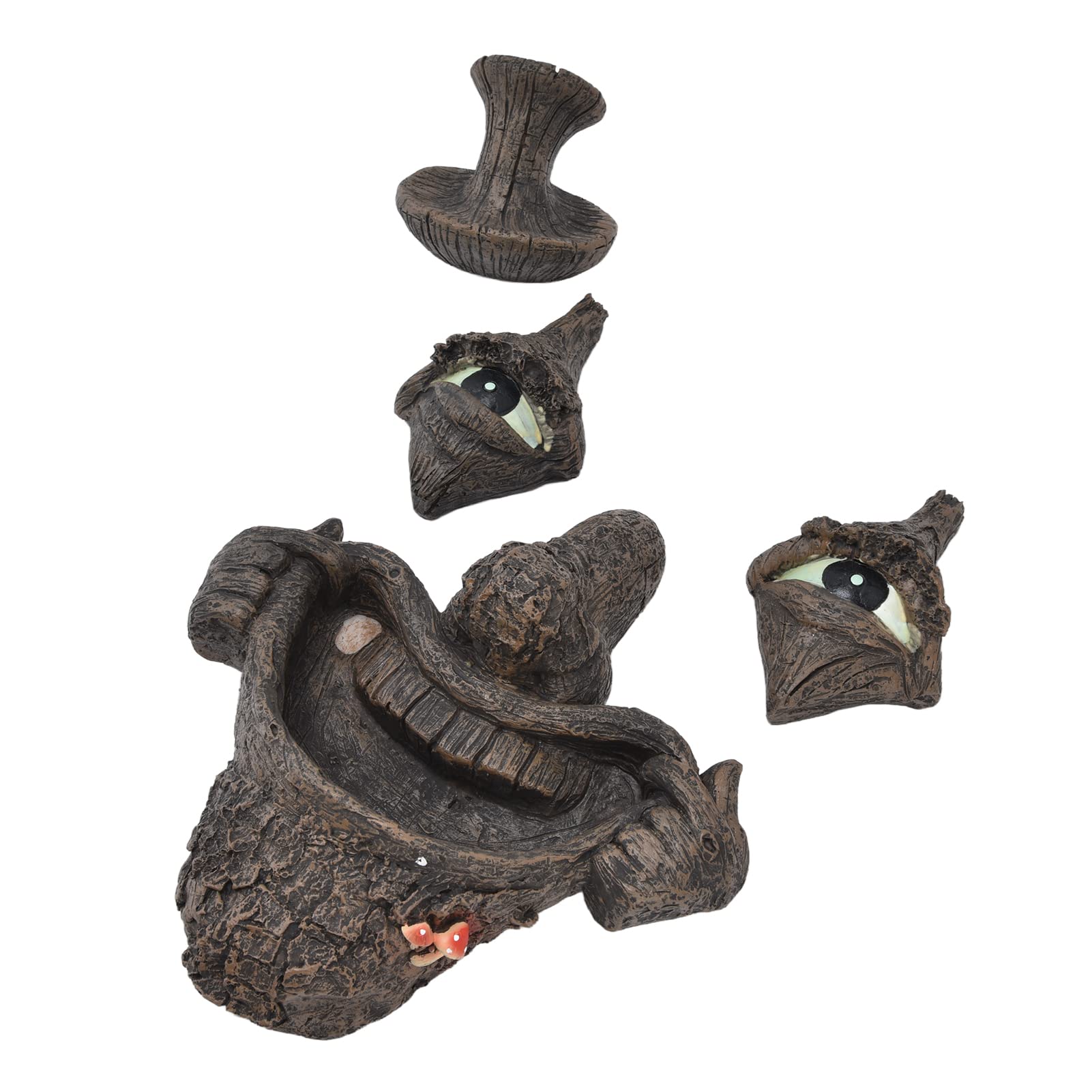 Annad Face Tree Statue - Weatherproof Outdoor Tree Face Sculpture for Garden, Yard & Fantasy Movie Decor - Easy to Install & Durable Resin Art