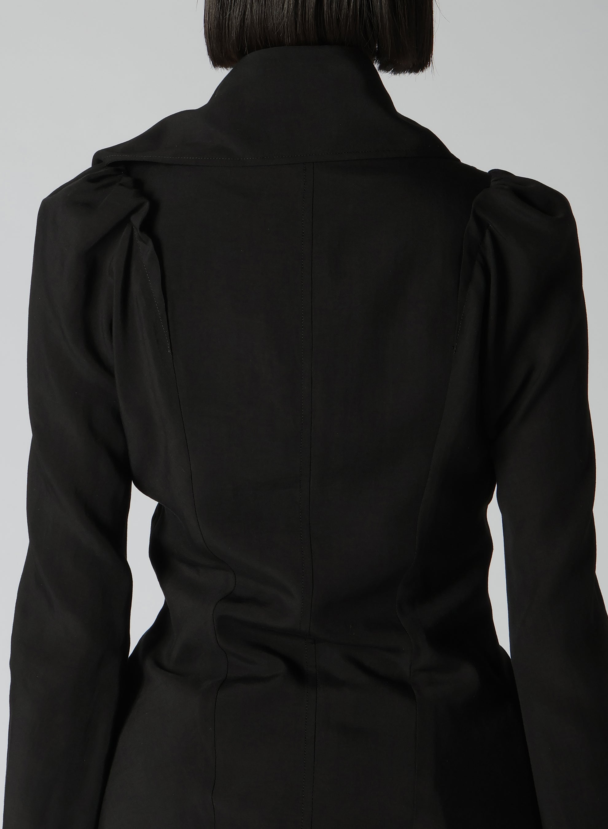 Stylish Cellulose Poplin Puff Sleeve Slim Fit Blouse for Women | Elegant Office Wear & Casual Outfits