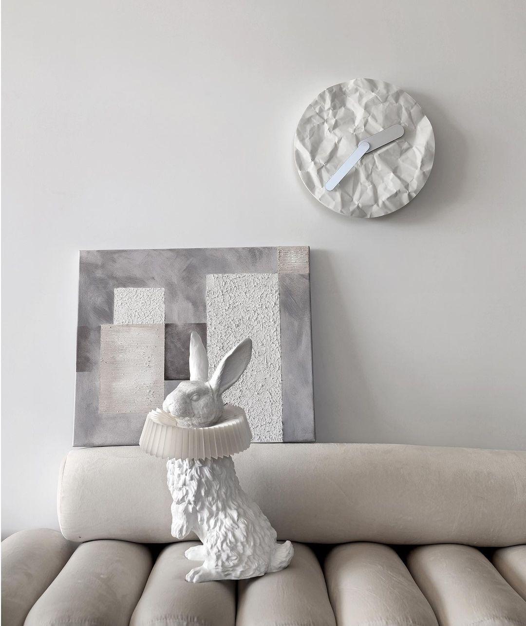 Rabbit X Table Lamp - Modern LED Nightstand Light for Bedroom, Living Room & Office - Perfect for Reading, Relaxing & Decor