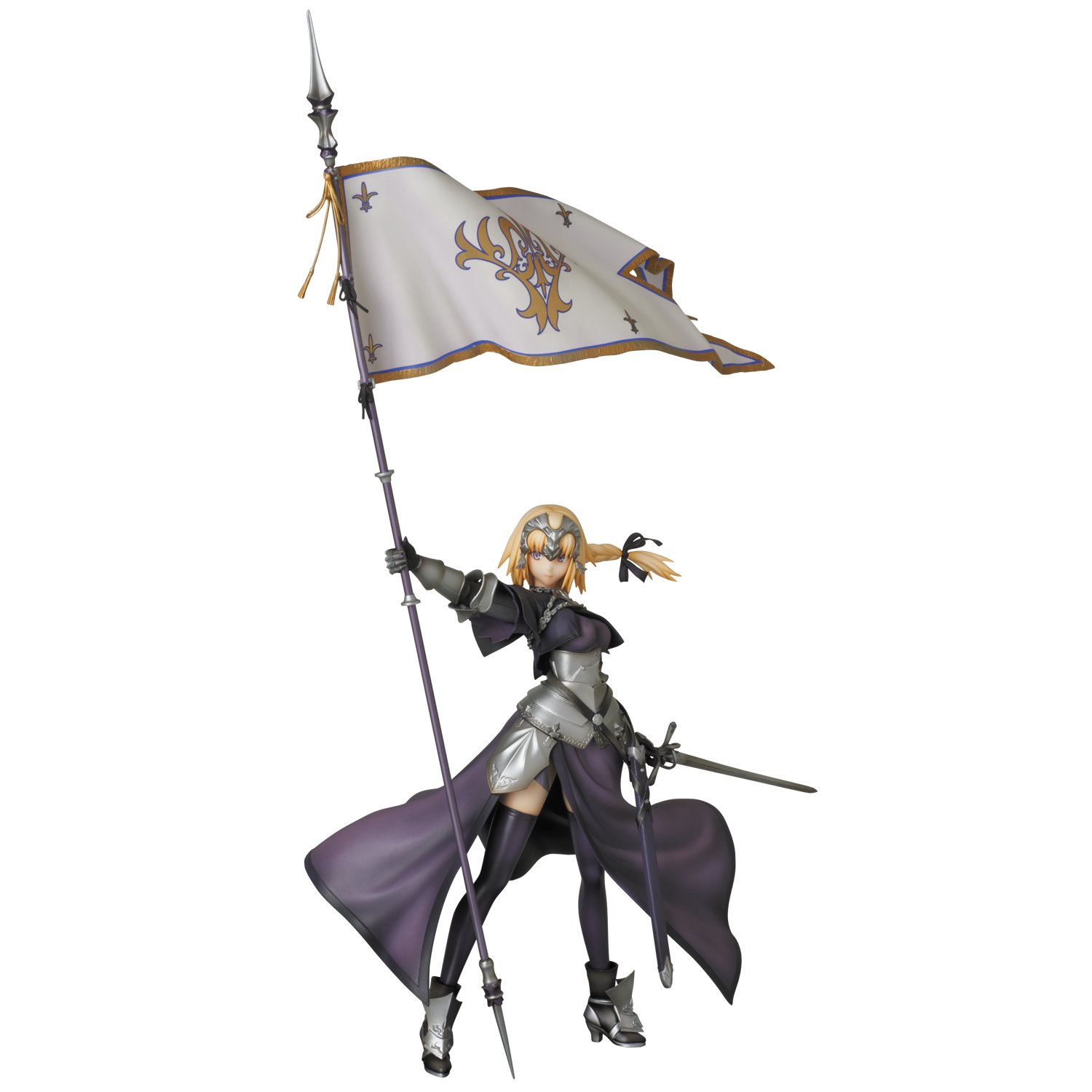 Medicom Fate/Apocrypha: Jeanne D'Arc Ruler 1:8 Scale PVC Figure Statue - Anime Collectible for Display & Home Decor | Perfect Posing Action Figure for Fans & Gift