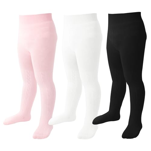 Black/Ivory/Pink-3 Pack