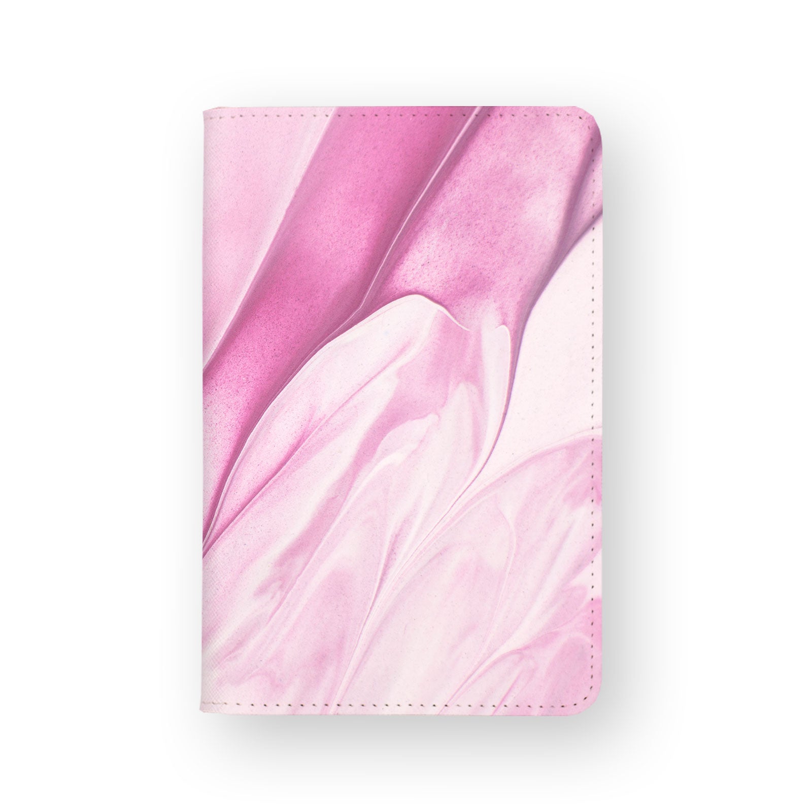 Abstract Oil Painting Travel Wallet - RFID Blocking Passport Holder for Women & Men - Perfect for International Trips, Vacations & Air Travel