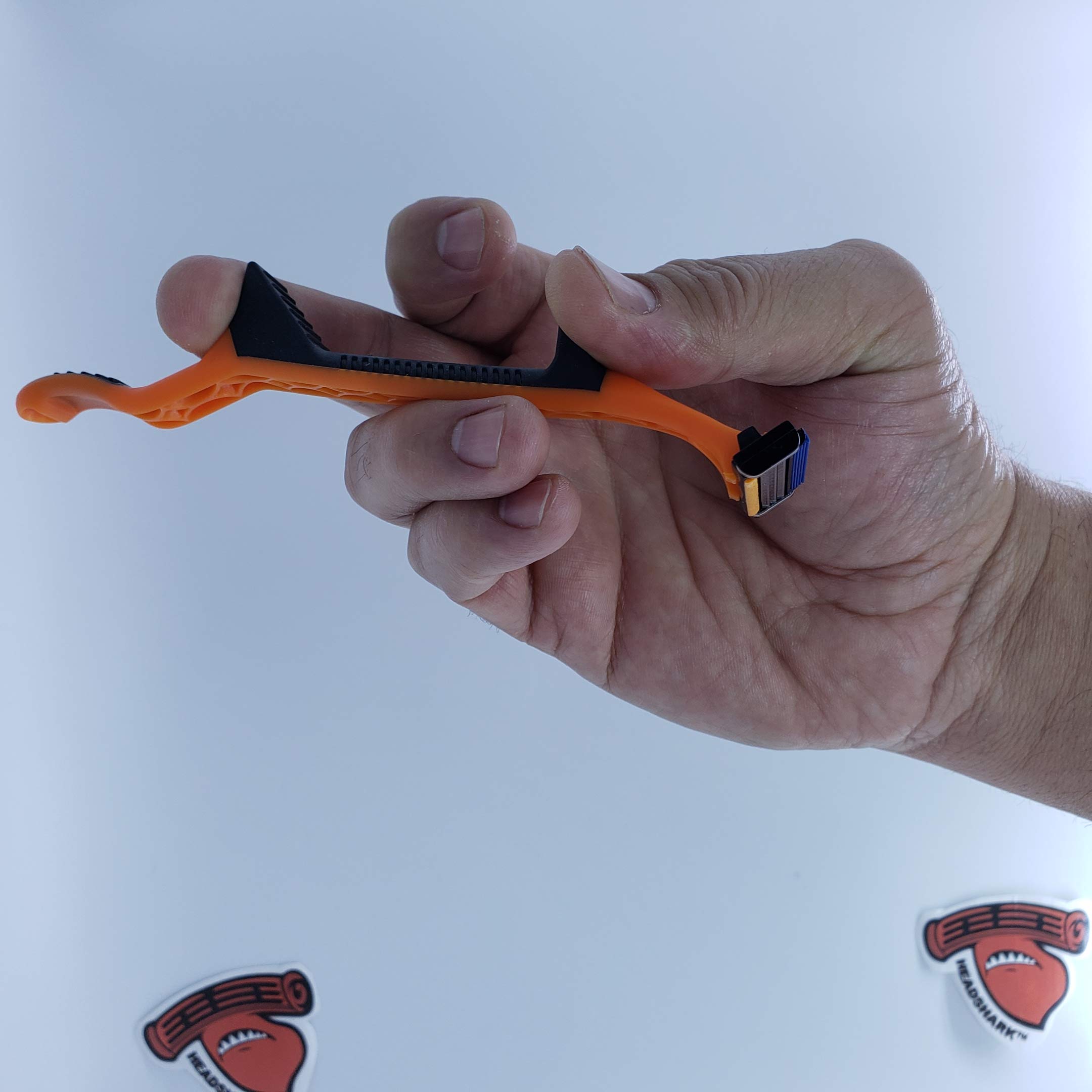 Head Shark™ Premium Razors (8 Pack) - Ultra Sharp Blades for Smooth Shaving - Perfect for Men & Women at Home or Travel