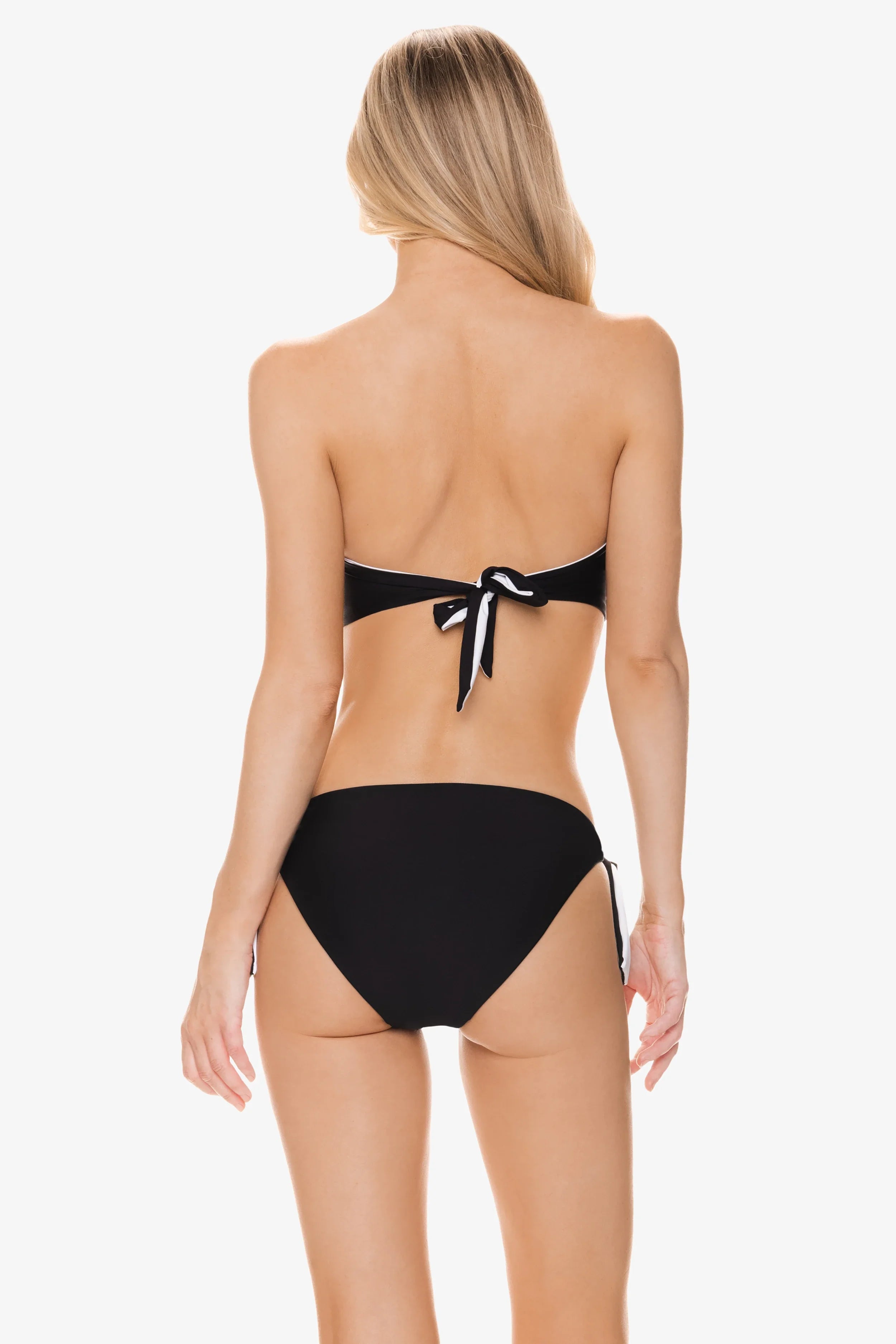 Reversible Tie Hipster Underwear - Black & White - Comfortable & Sexy for Everyday Wear or Special Occasions