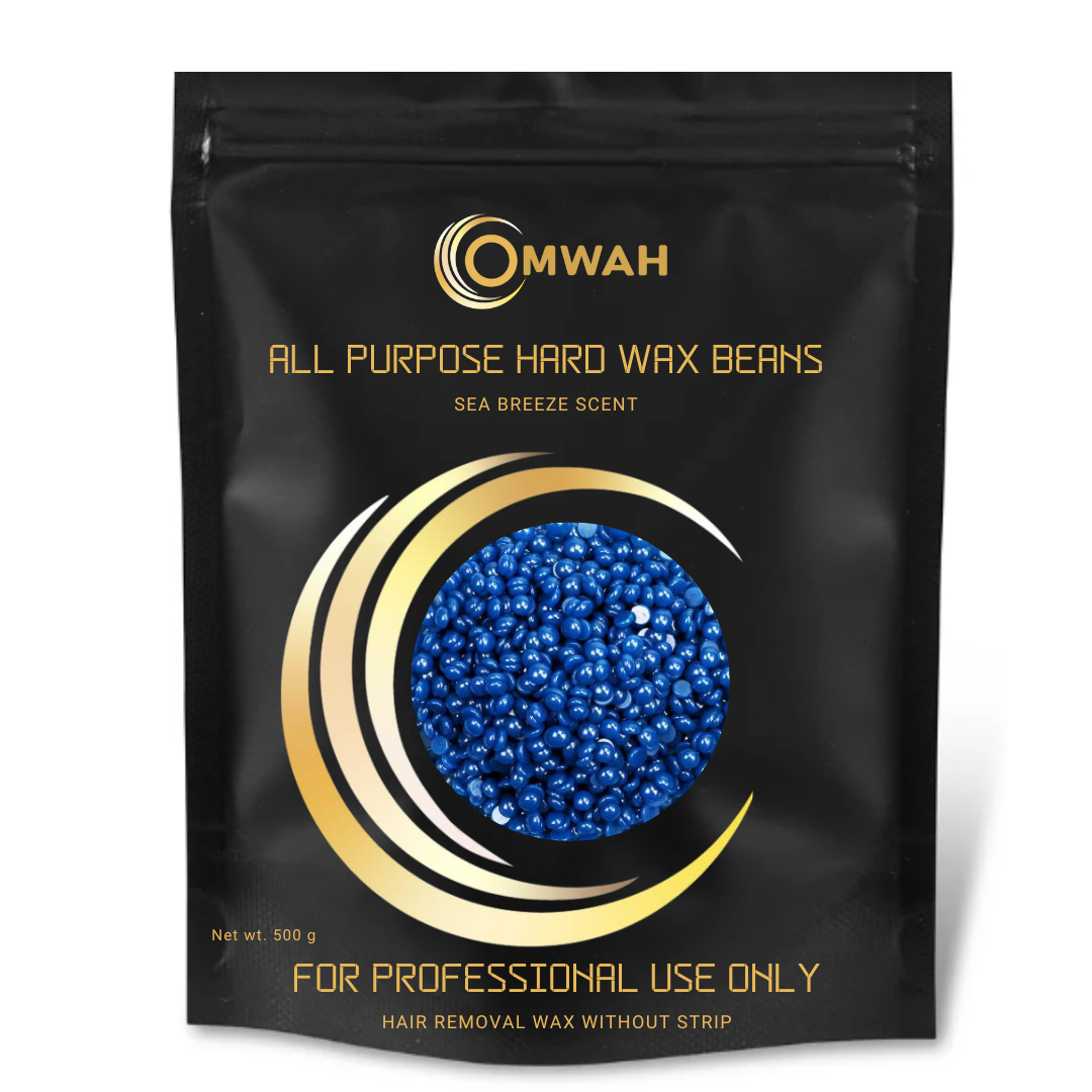 Natural All-Purpose Wax Beans with Beeswax | Sea Breeze Scent | Perfect for DIY Candles, Home Fragrance & Skin Care