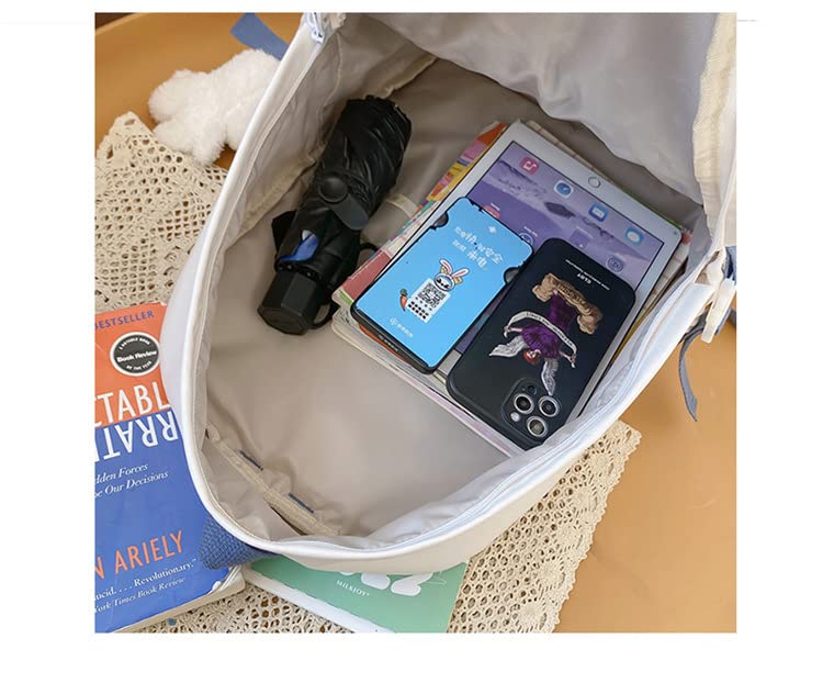 Cute Kawaii Backpack with Pins - Waterproof Travel Bag for School & Outdoors
