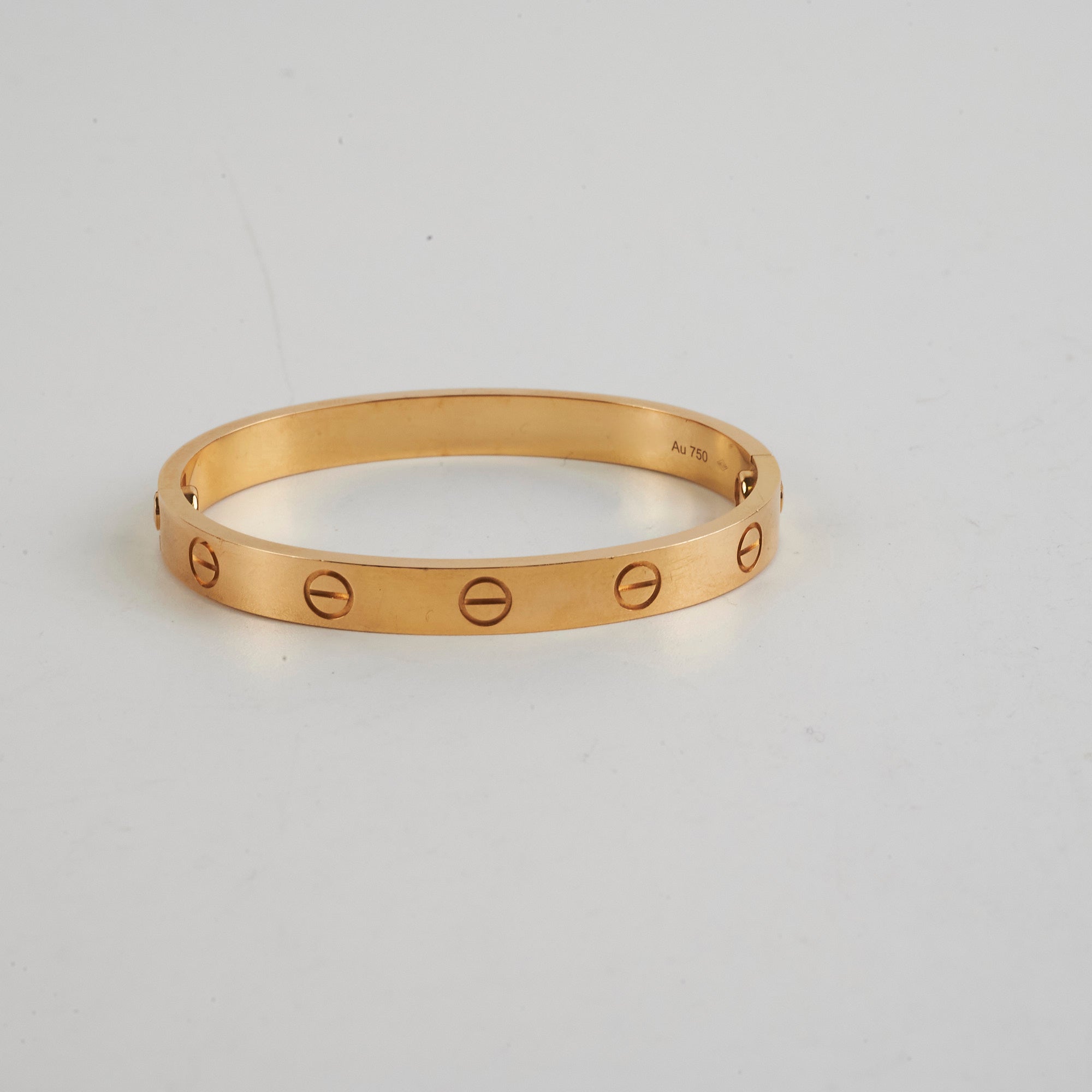 Cartier Love Bracelet 15 Size in 18K Yellow Gold - Luxury Jewelry Gift for Women, Anniversary & Valentine's Day
