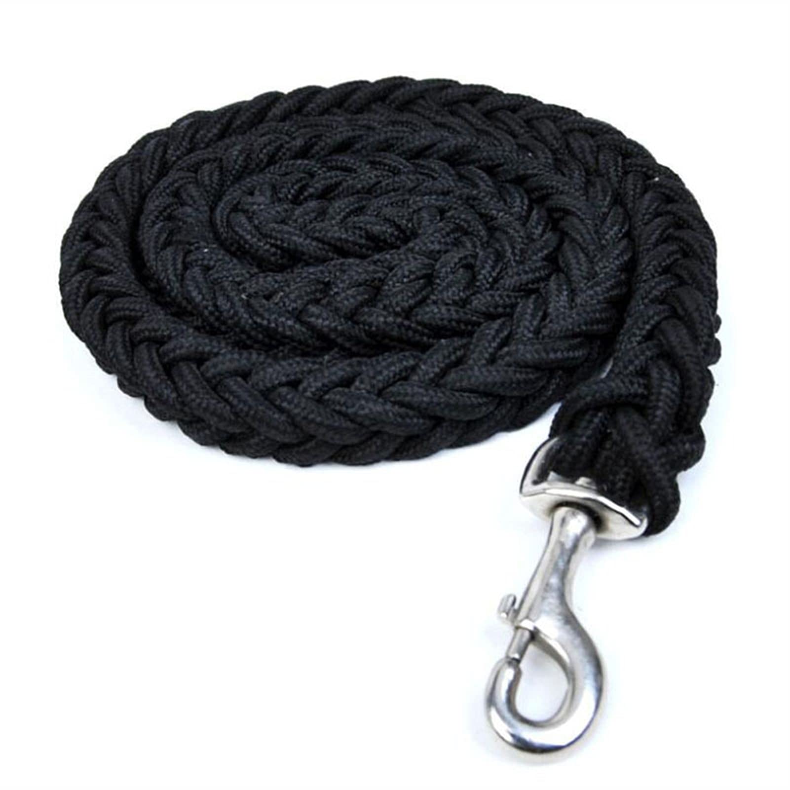 HMGANG 130cm Heavy Duty Nylon Dog Leash & Adjustable Dog Collar Set for Medium to Large Dogs - Super Strong, Double Row Stitching, Army Green & Black Options (1.5cm Width) - Perfect for Training, Walking & Outdoor Adventures