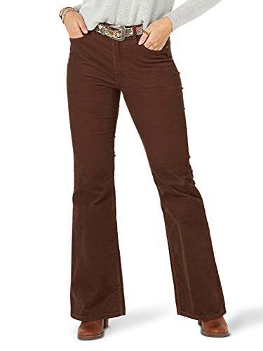 Wrangler Women's High Waisted Flare Jeans - Stretchy Denim Pants for Casual & Western Wear | Perfect for Everyday Outfits, Cowgirl Style & Country Events