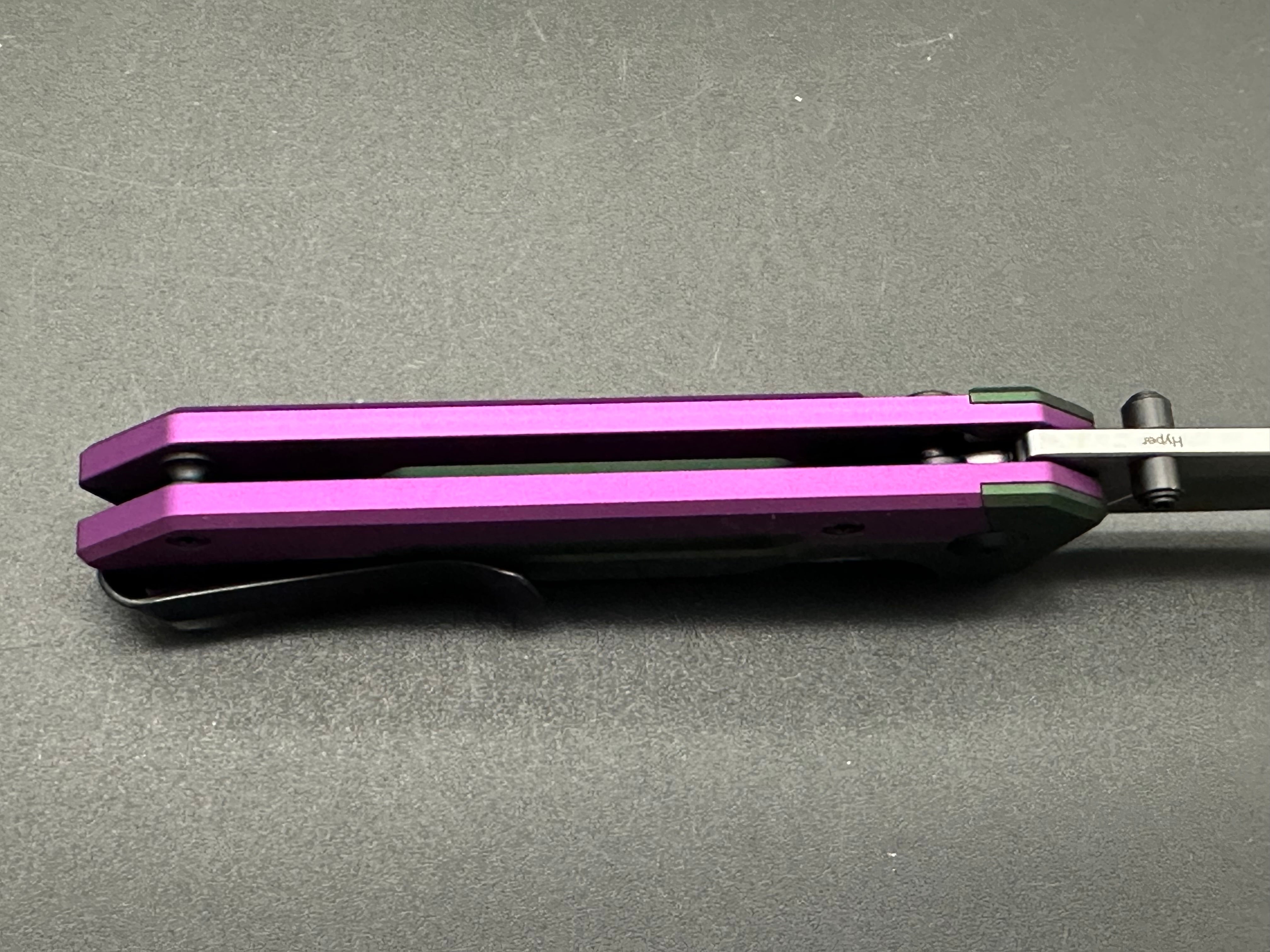 Kizer Hyper Folding Pocket Knife with Extra Replacement Scales - EDC, Camping, Outdoor Survival & Everyday Carry Tool