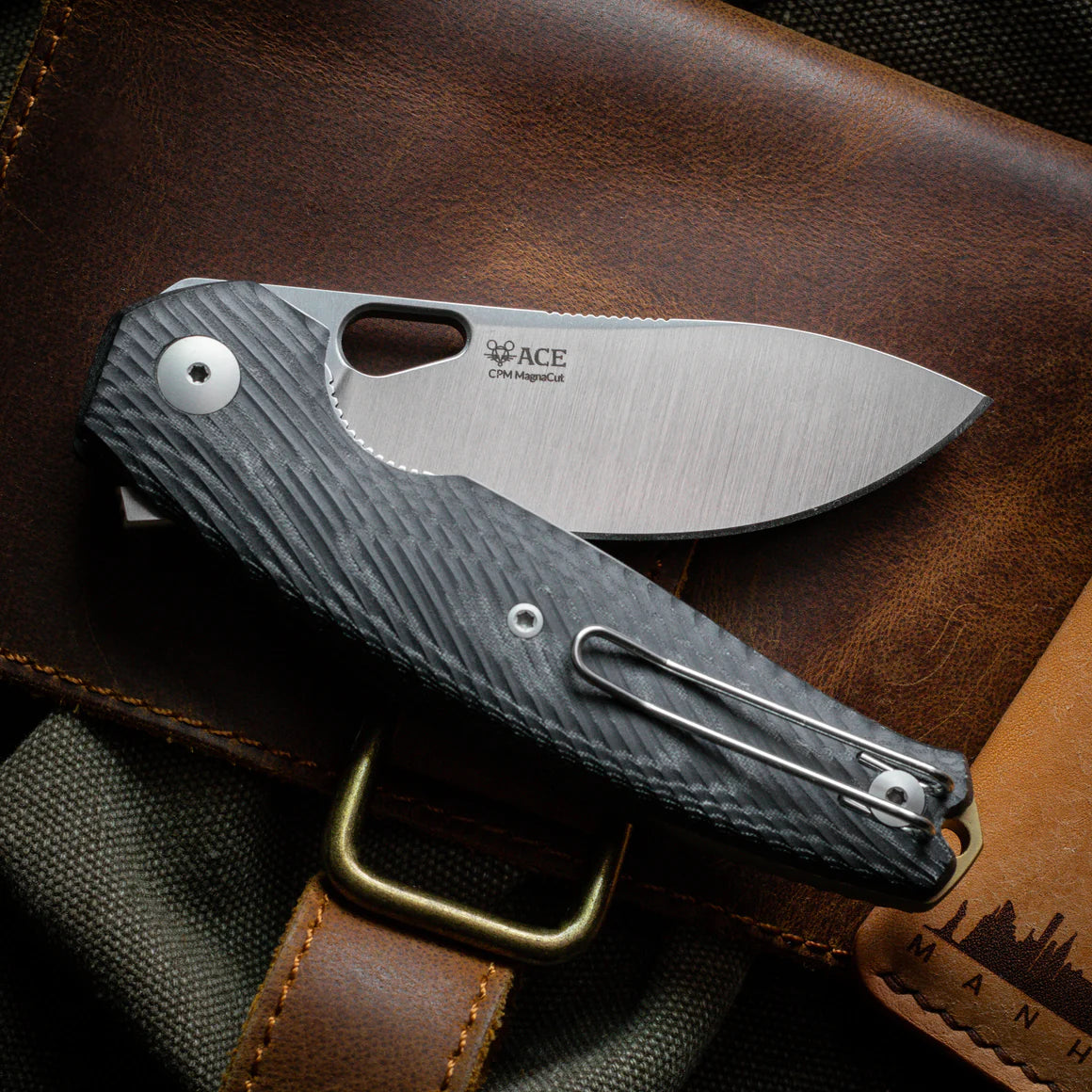 Giantmouse Ace Jagt Australia - Premium Folding Pocket Knife for Outdoor, Camping & EDC - High-Quality Stainless Steel Blade with Ergonomic Grip