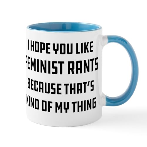 White/Blue Inside - Feminist Rants