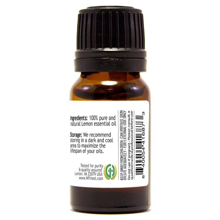 Greenals 100% Pure Lemon Essential Oil - 10ml (30 Oils Set) for Aromatherapy, Diffusers & DIY Skincare | Natural Relaxation & Stress Relief