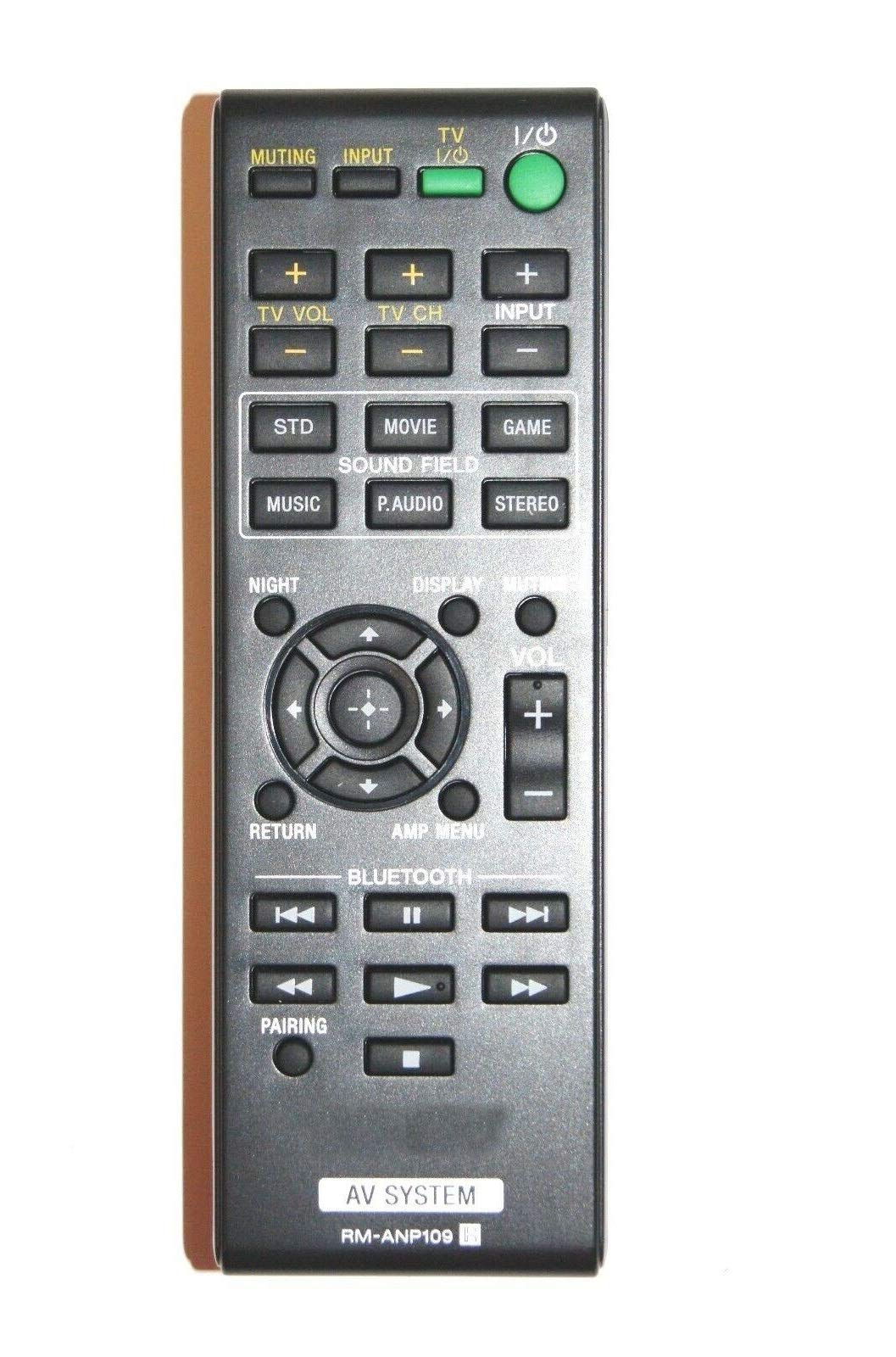 Universal RM-AMU186 Replacement Remote Control for Sony Home Theater & Audio Systems - Perfect for Living Room Entertainment & Home Cinema Setup