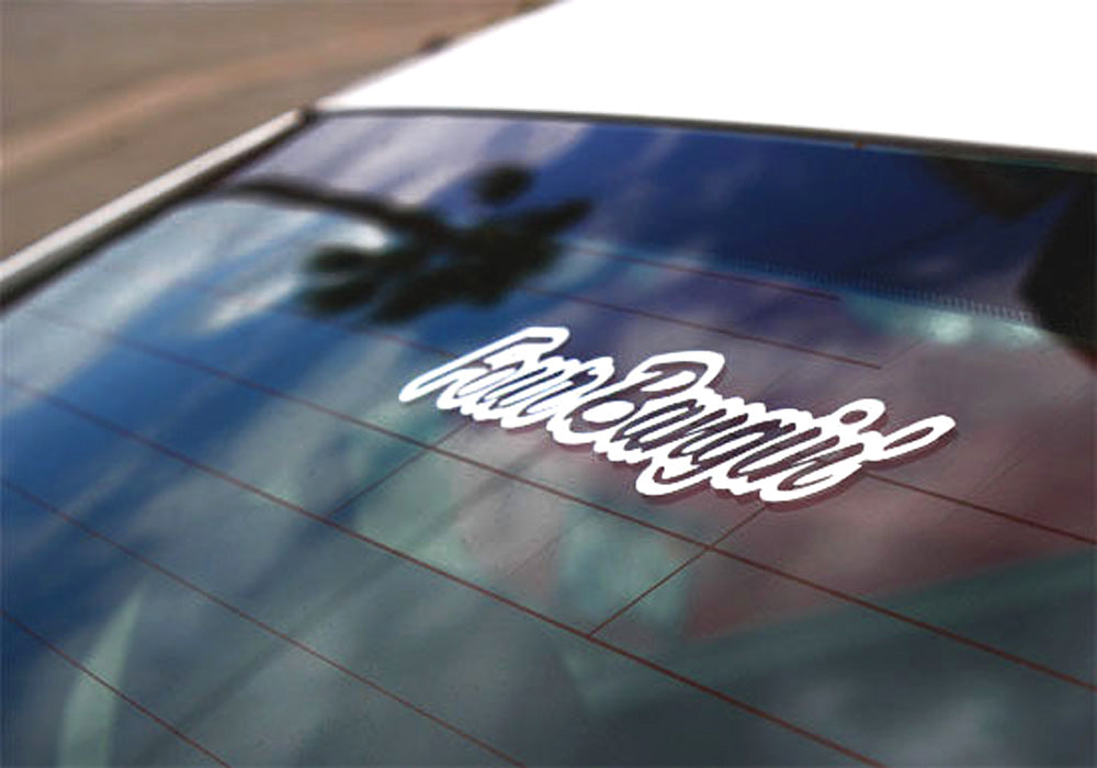 2-Pack JDM Cool Car Decal Stickers - Bumper, Windshield & Spoiler Die-Cut Vinyl Stickers for JDM Car Enthusiasts - Perfect for Customizing Import Cars, Drift Cars & Tuner Vehicles