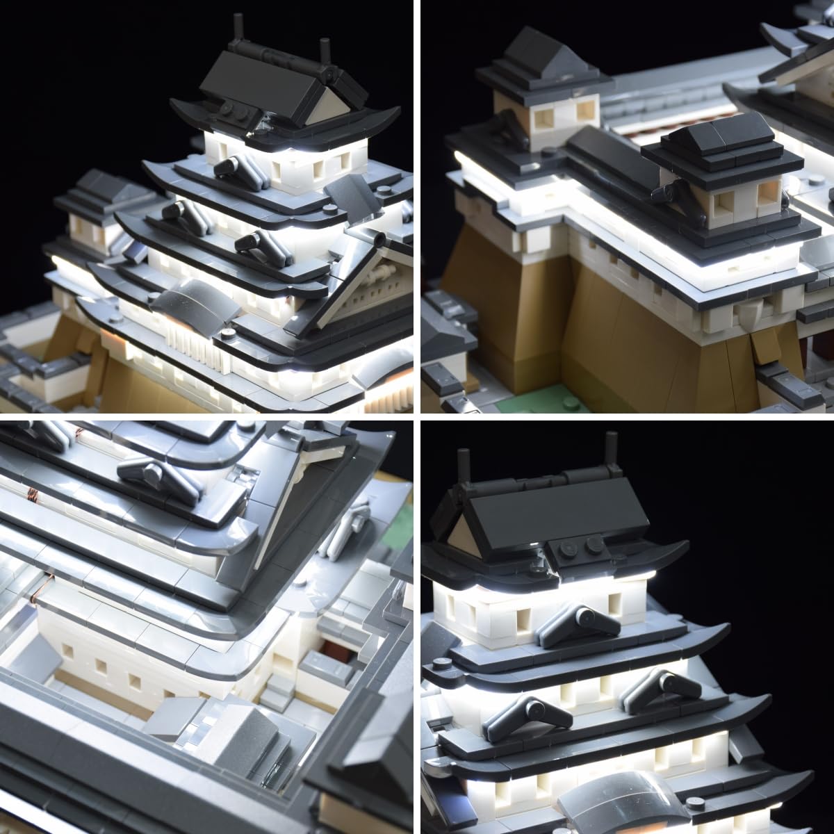 LED Lighting Kit for Lego 21060 Himeji Castle Building Set - Remote Control Included (Not Include Lego Model) | Enhance Your Lego Display for Home Decor, Collections & Nighttime Showcase