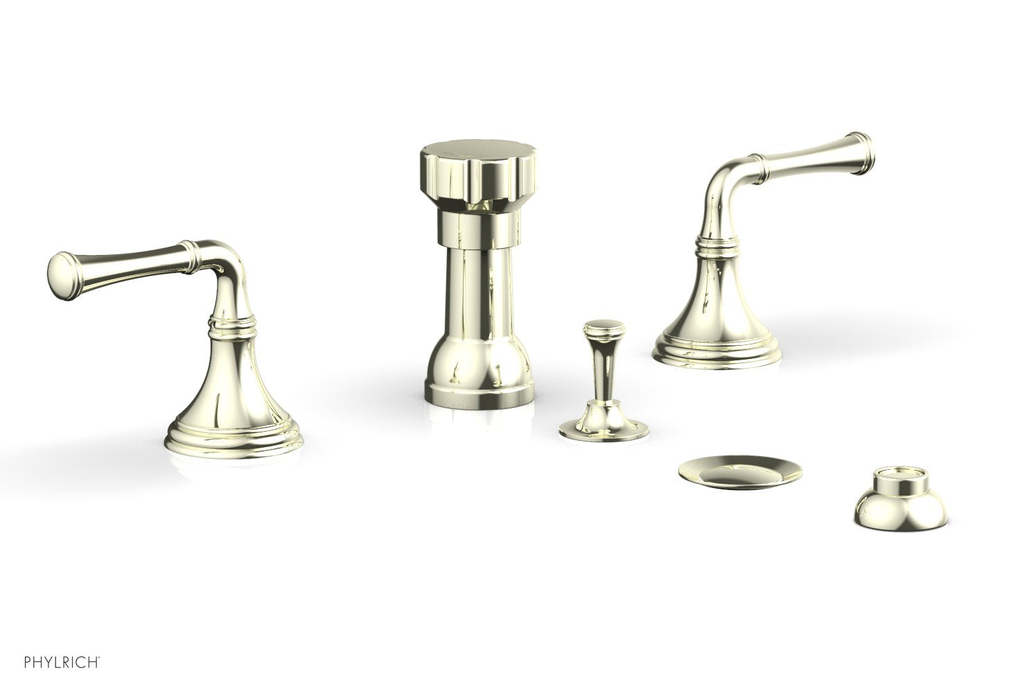 3RING Four Hole Bidet Set D4205 - Stainless Steel Bidet Sprayer with 4 Holes for Toilet, Bathroom Hygiene & Cleaning - Perfect for Home, RV, and Travel Use