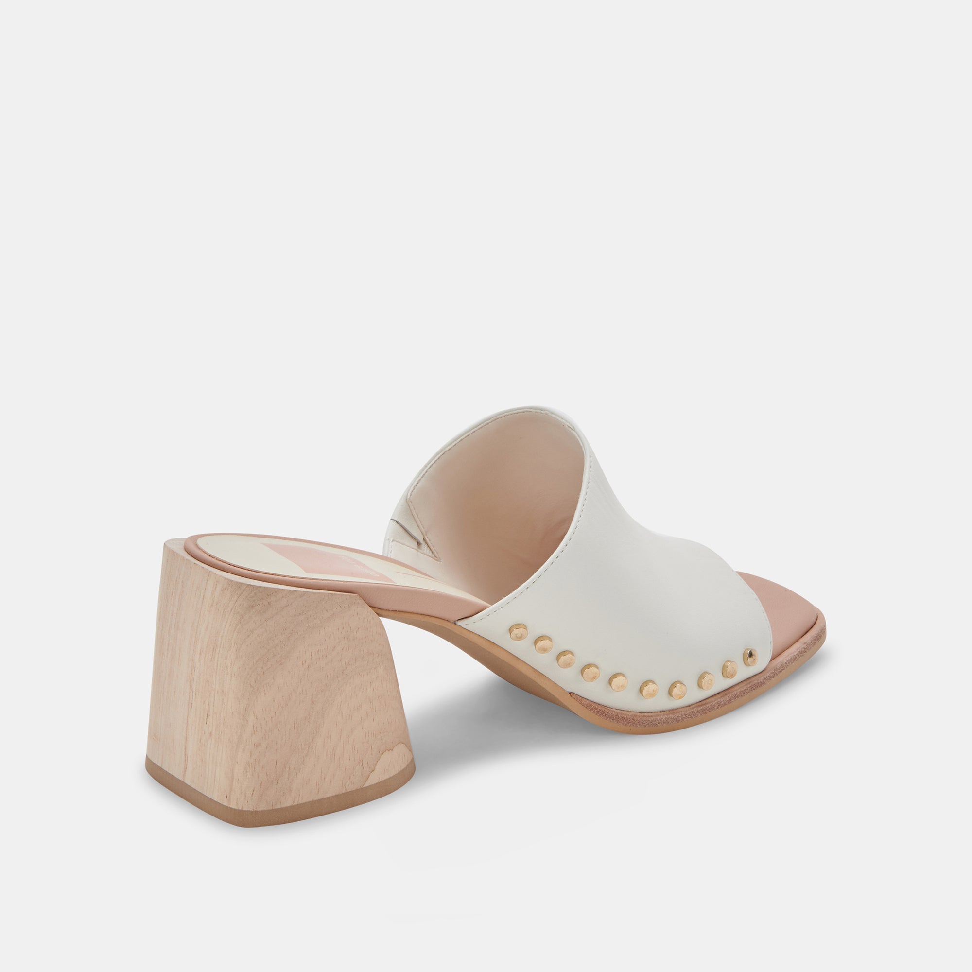 Revita White Leather Amino Heels - Comfortable Women's High Heels for Work, Parties & Special Occasions