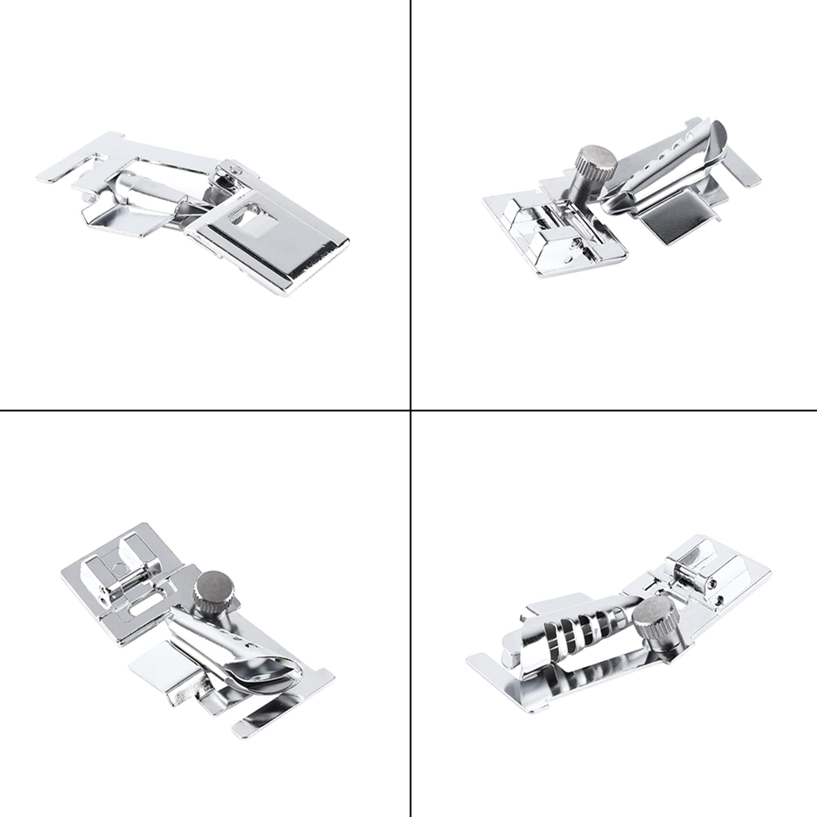 Single Button Bias Binding Foot - Compatible with XL2600, BM2600, XL5500, XL5600, BC2500, ES2400, NV30, NV400, NV1200, NV4000 Sewing Machines - Perfect for Quilting, Garment Making & DIY Sewing Projects