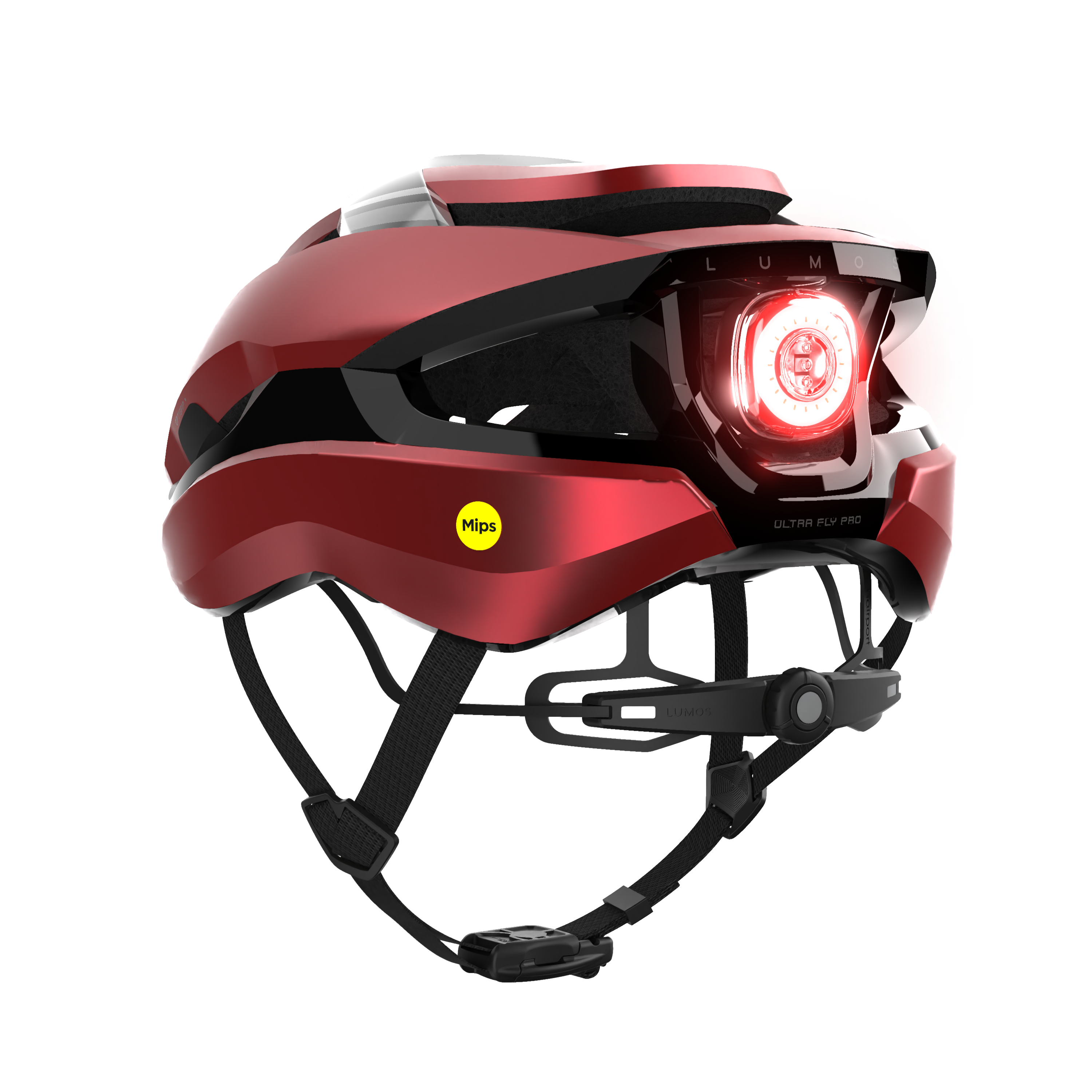 Lumos Ultra Fly Pro Bike Light with Firefly & Charging Dock - High Visibility Cycling Safety Light for Night Riding, Commuting & Urban Biking