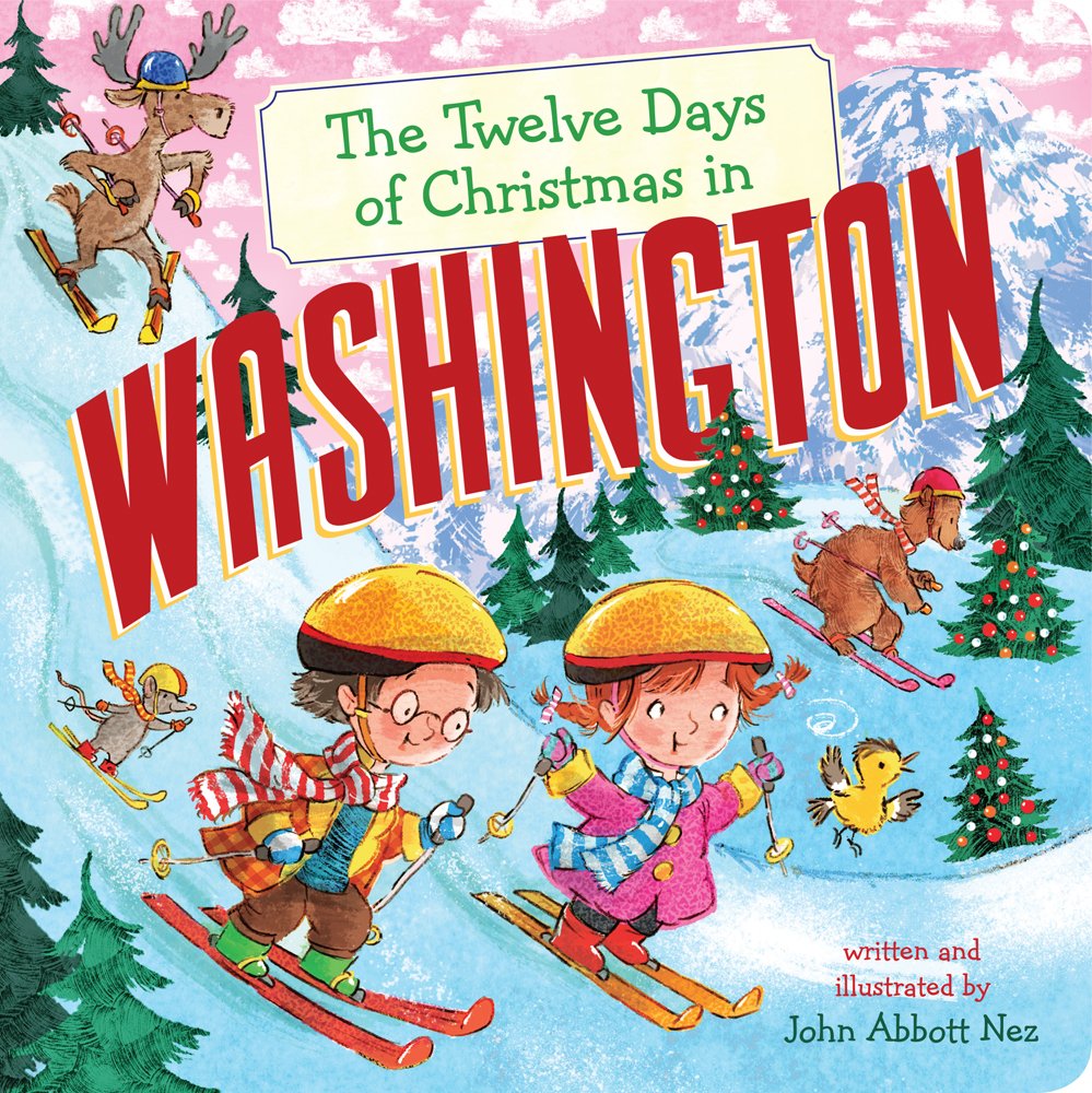 12 Days of Christmas in Washington Book - American Holiday Tradition & Festive Story - Perfect for Gifts, Family Reading & Holiday Decor
