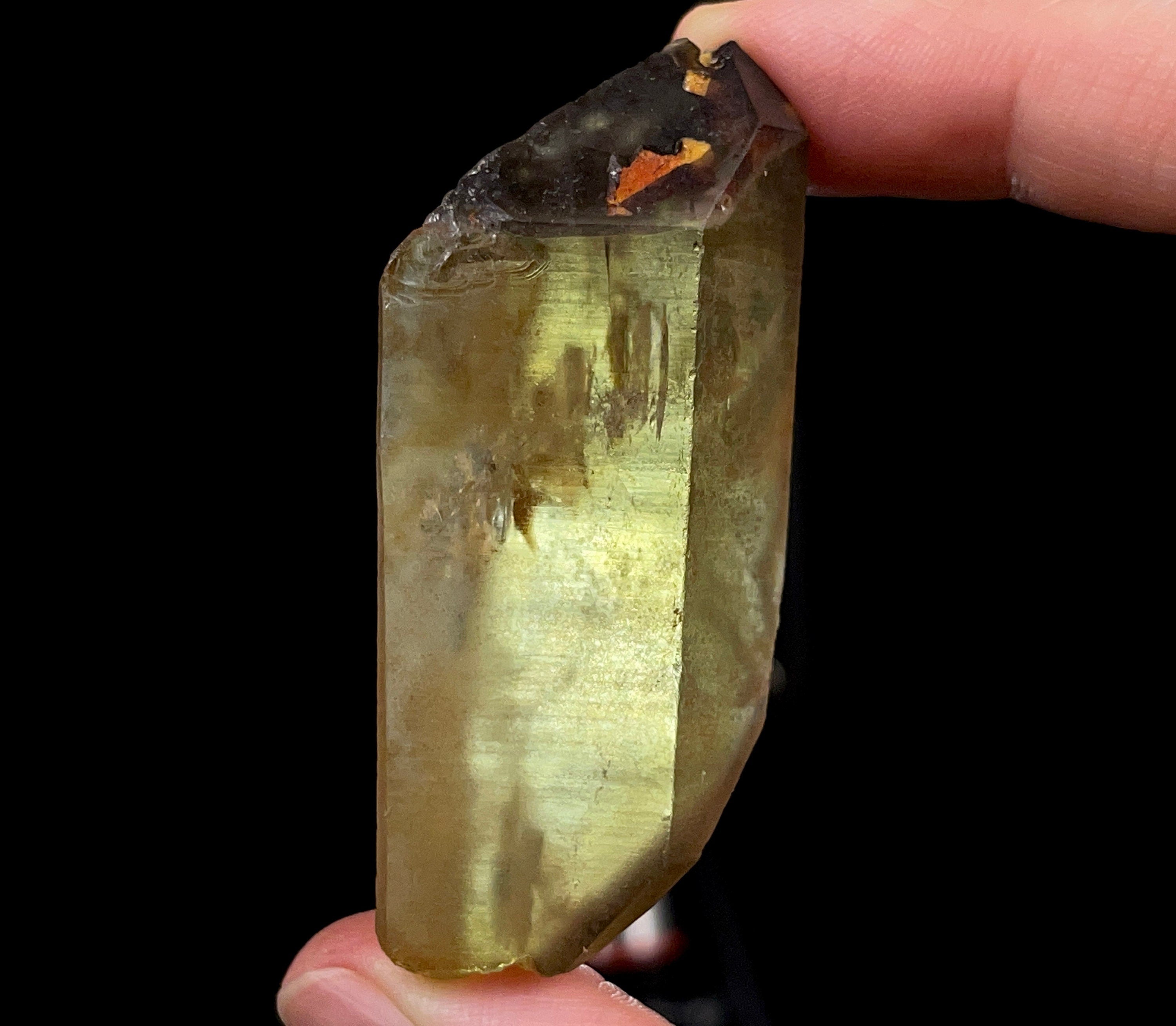 Natural Citrine Raw Crystal Point - Healing Stone, November Birthstone, Home & Office Decor, Spiritual Gifts, Meditation & Energy Healing (51862) | Perfect for Yoga, Feng Shui & Crystal Collections