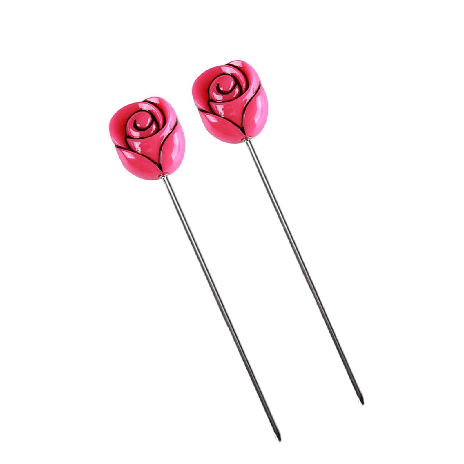 2 Pack Stainless Steel Cake Tester Needles - Reusable Baking Probe for Cakes, Bread, Muffins & Pastries | Perfect for Home Bakers & Professional Kitchens | Essential Baking Tool for Perfect Doneness Every Time