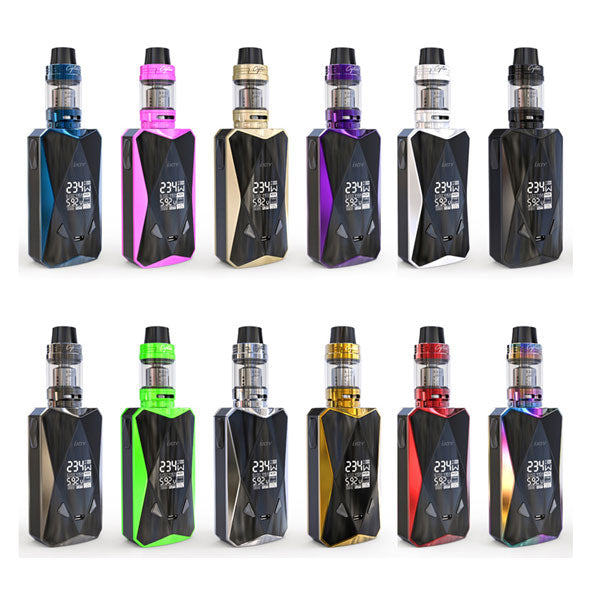 IJOY Diamond PD270 234W Vape Mod Kit with Captain X3S Tank - High Power Box Mod for Cloud Chasing & Sub-Ohm Vaping | Home Use & Travel Friendly