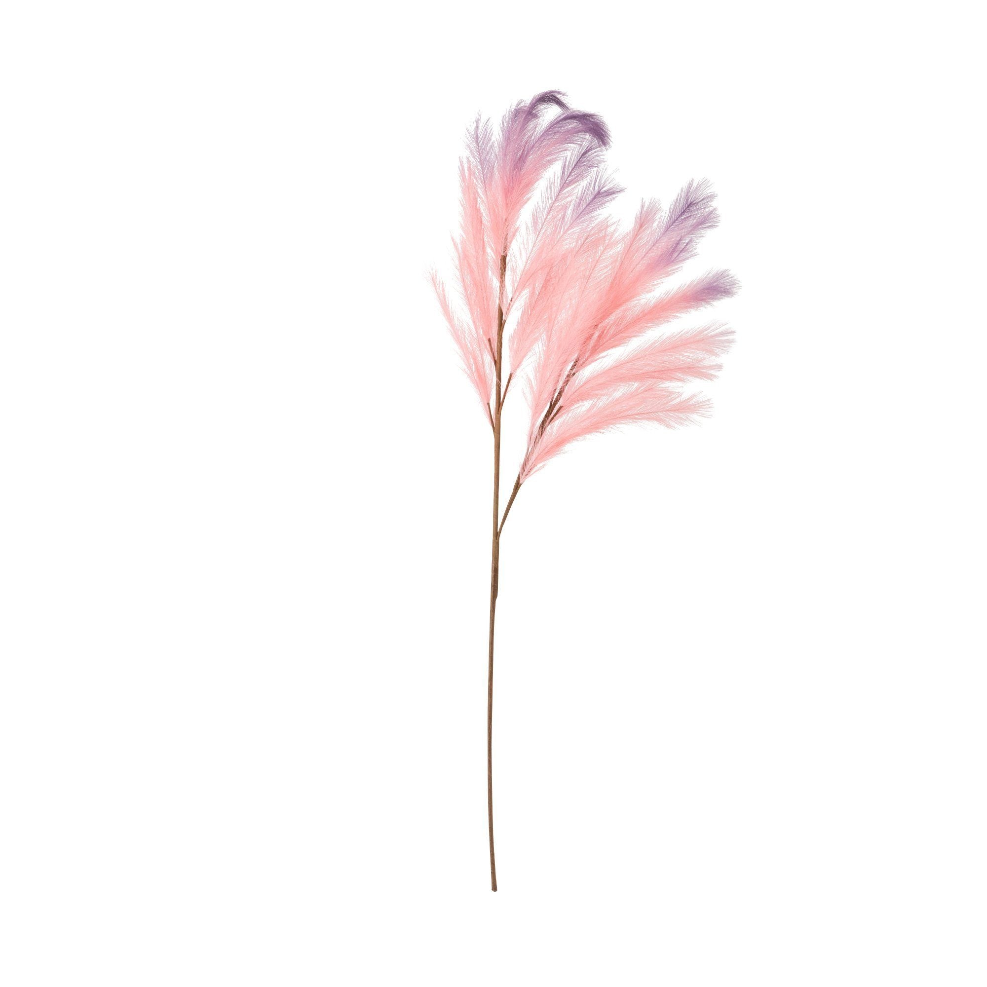 Pink and Purple Pampas Grass Artificial Plants for Home Decor - Perfect for Boho, Wedding, and Living Room Decorations
