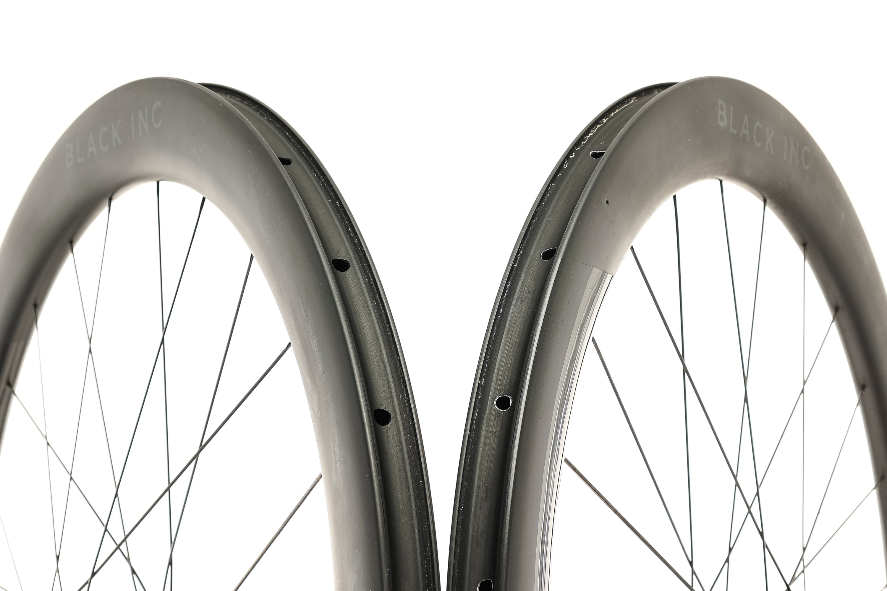 Black Inc Sixty Carbon Tubeless 700c Wheelset - Lightweight Aero Road Bike Wheels for Racing & Performance Cycling | Perfect for Road Racers & Triathletes