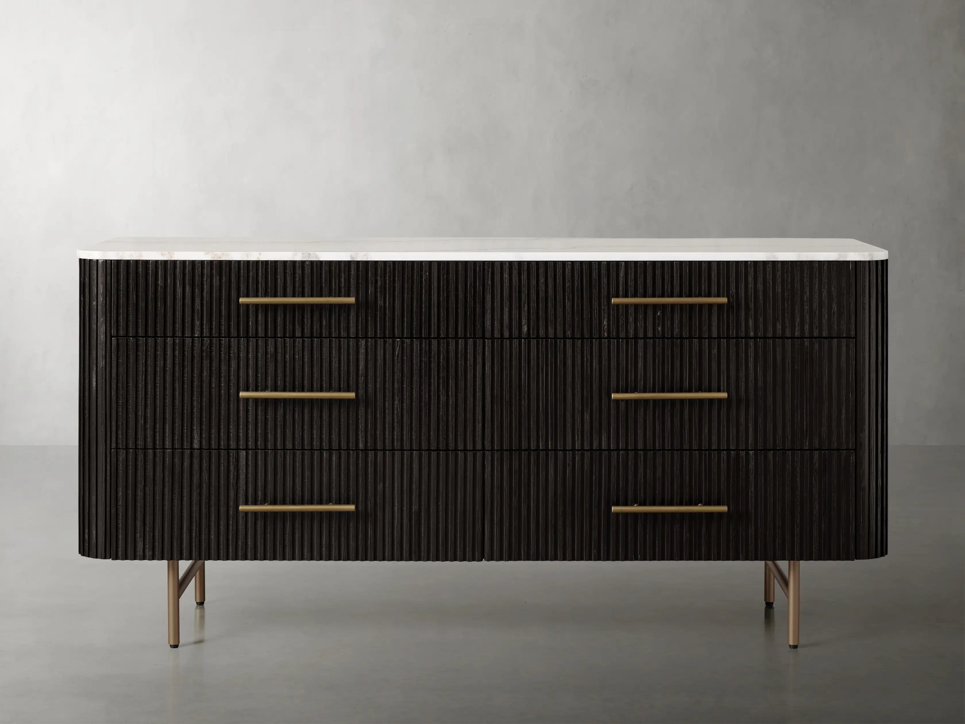 Fimley 6-Drawer Dresser - Modern Wooden Chest of Drawers for Bedroom Storage & Organization | Perfect for Clothes, Linens & Accessories