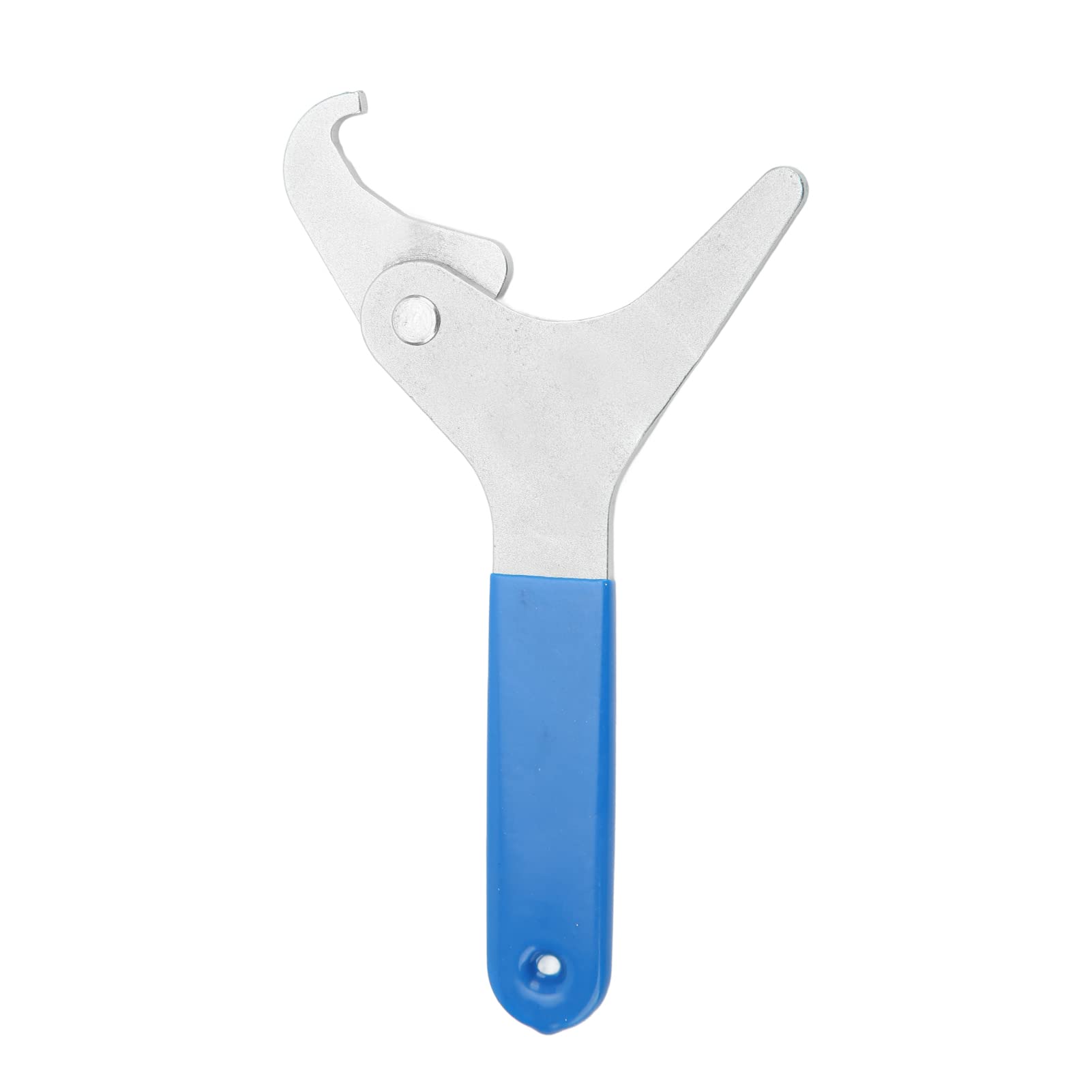 Acouto Adjustable Shock Wrench - Motorcycle Shock Spanner Tool with Anti-Slip Hooked Jaw for 35mm-75mm Spring Collars - Perfect for Suspension Maintenance & Off-Road Bike Repairs