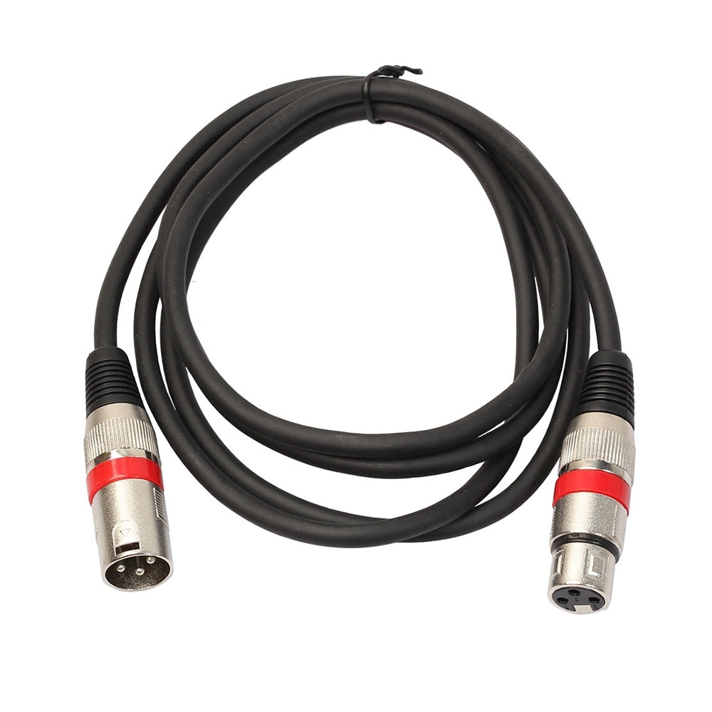 Premium XLR Male to Female Microphone Cable - High-Quality Audio Connector for Studio Recording, Live Performances & Podcasting