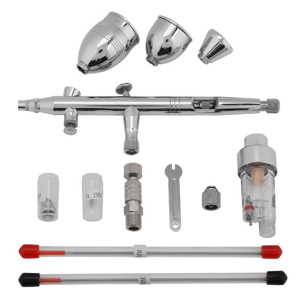Professional Oxygen Infusion Spray Gun Kit - Airbrush for Facial, Nail Art, Tattoo & Skin Care | Hydrating Moisturizer & Pore Cleaner | Perfect for Salons, Home Spa & Beauty Treatments