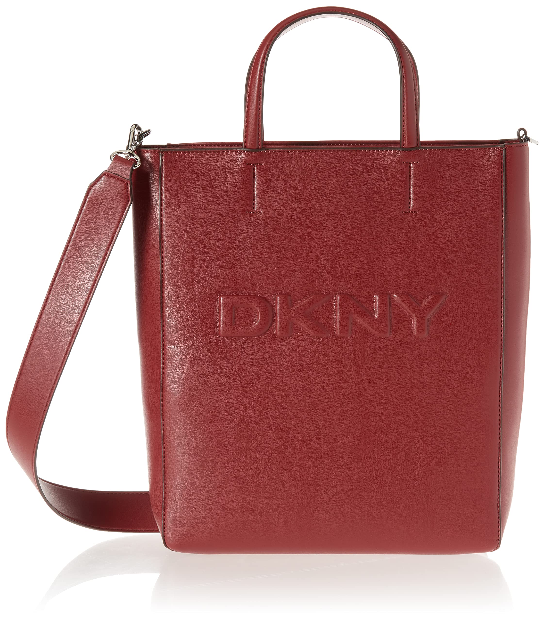 DKNY Women's Tilly Non-Slip Tote Bag - Stylish Designer Handbag for Work, Travel & Everyday Use | Premium Leather Shoulder Tote with Spacious Interior