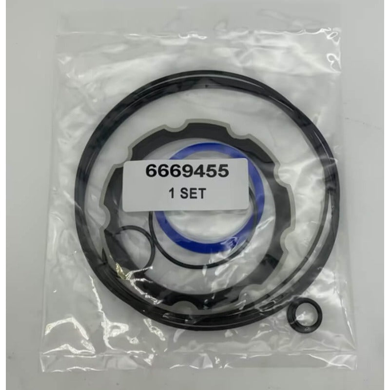 Hydrostatic Drive Motor Seal Kit for Bobcat Skid Steer Loader - Replacement Seals for T190 T250 T300 Models - Heavy-Duty Construction & Farm Equipment Repair Parts