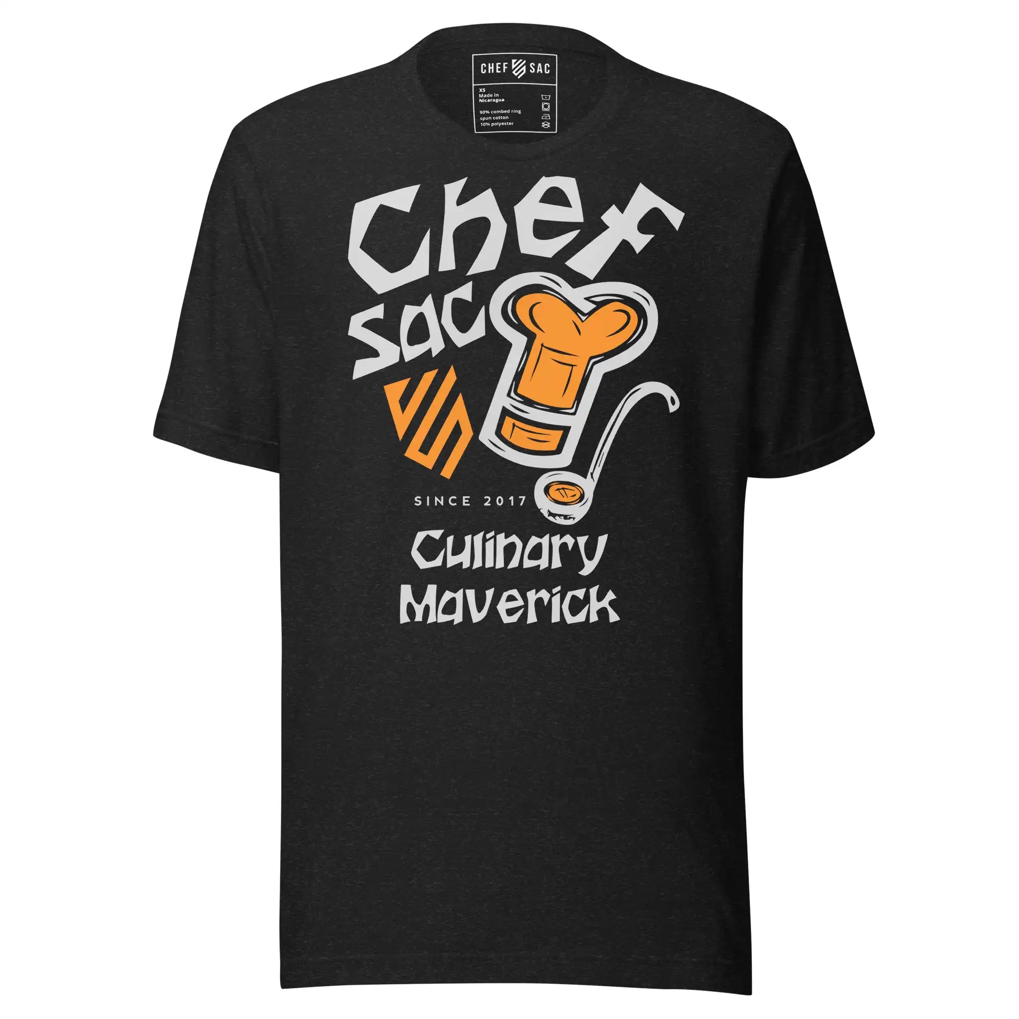 Chef Hat and Ladle Graphic T-Shirt - Funny Cooking Apparel for Chefs & Food Lovers - Perfect for Kitchen, BBQ Parties & Culinary Gifts