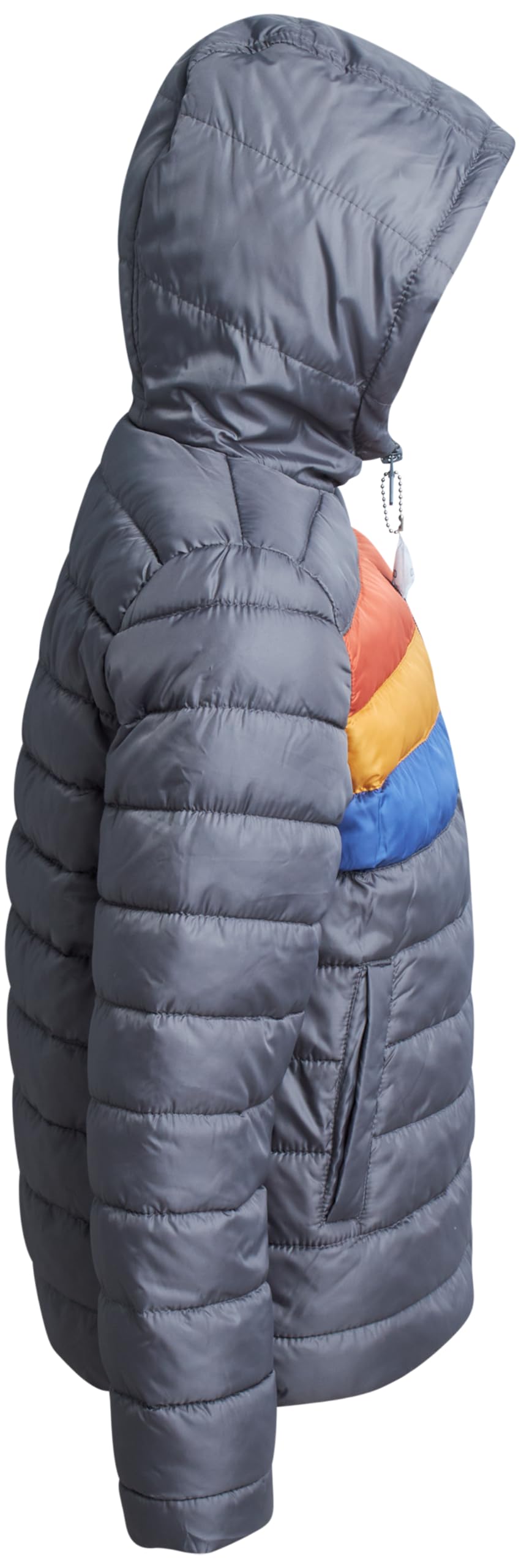 iXtreme Boys' Puffer Jacket - Warm Full Zip Bomber Jacket for Kids & Teens (Ages 4-18) - Lightweight Winter Coat for School, Outdoor Play & Cold Weather Activities