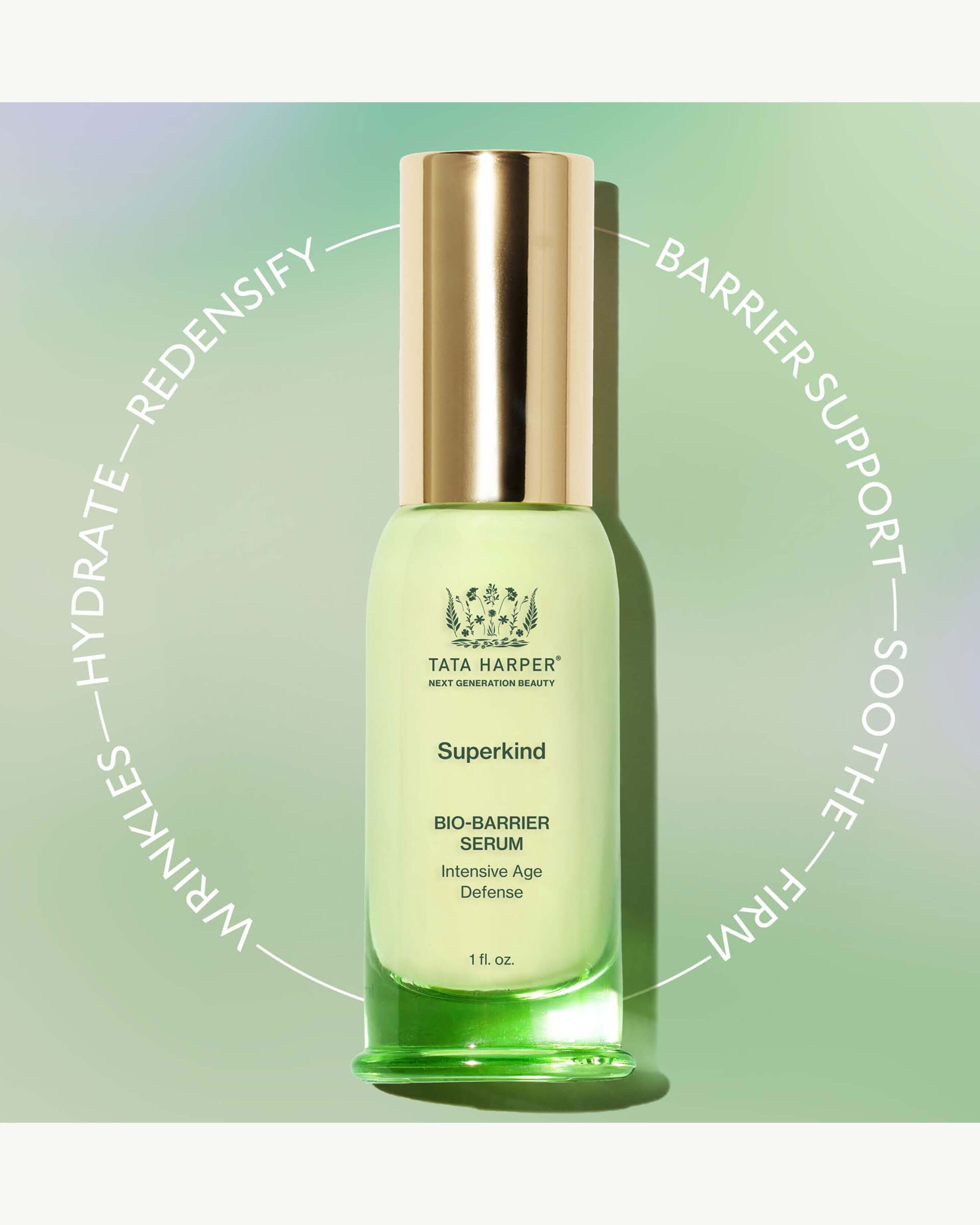 SUPERKIND Bio Barrier Serum for Sensitive Skin - Hydrating & Soothing Facial Serum with Natural Ingredients | Perfect for Daily Skincare Routine & Post-Procedure Care