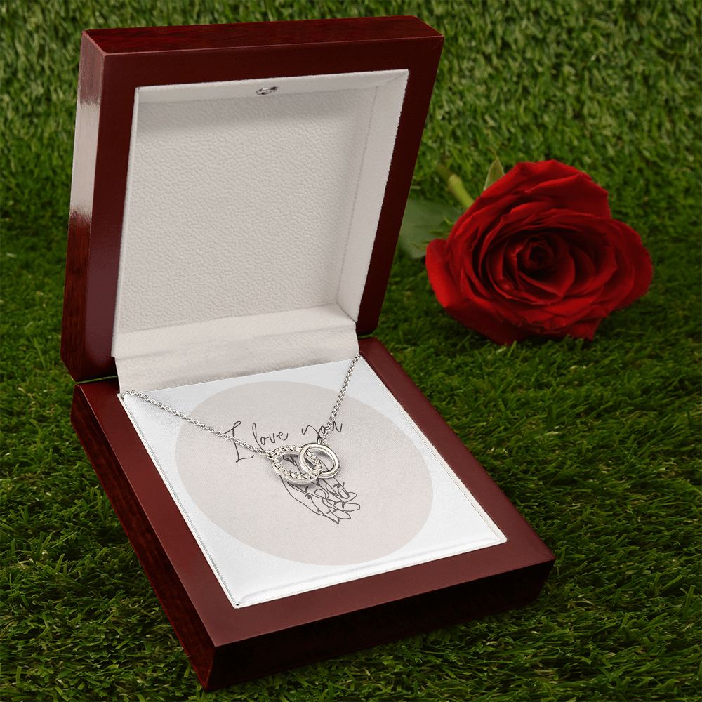 Perfect Pair Necklace for Wife & Girlfriend - Romantic Anniversary Gift for Her - Ideal for Valentine's Day, Birthday & Special Occasions