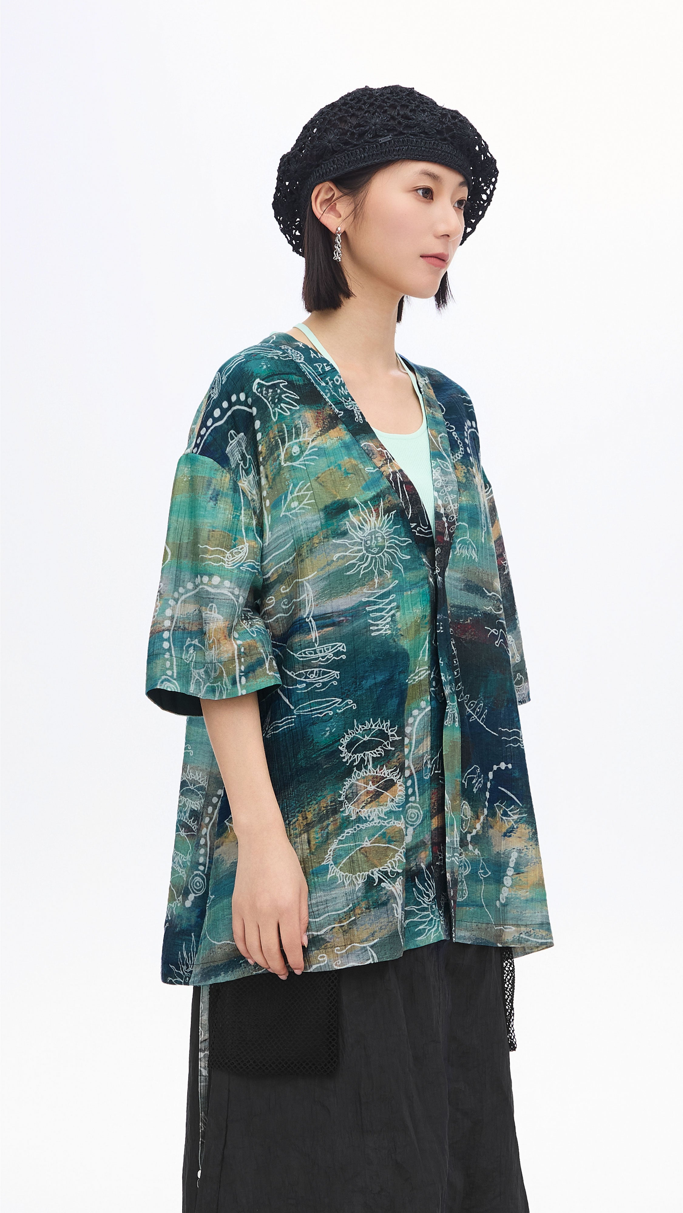 Stylish Pattern Jacket for Men & Women - Trendy Outerwear for Fall & Winter - Perfect for Casual Outings, Hiking & Travel