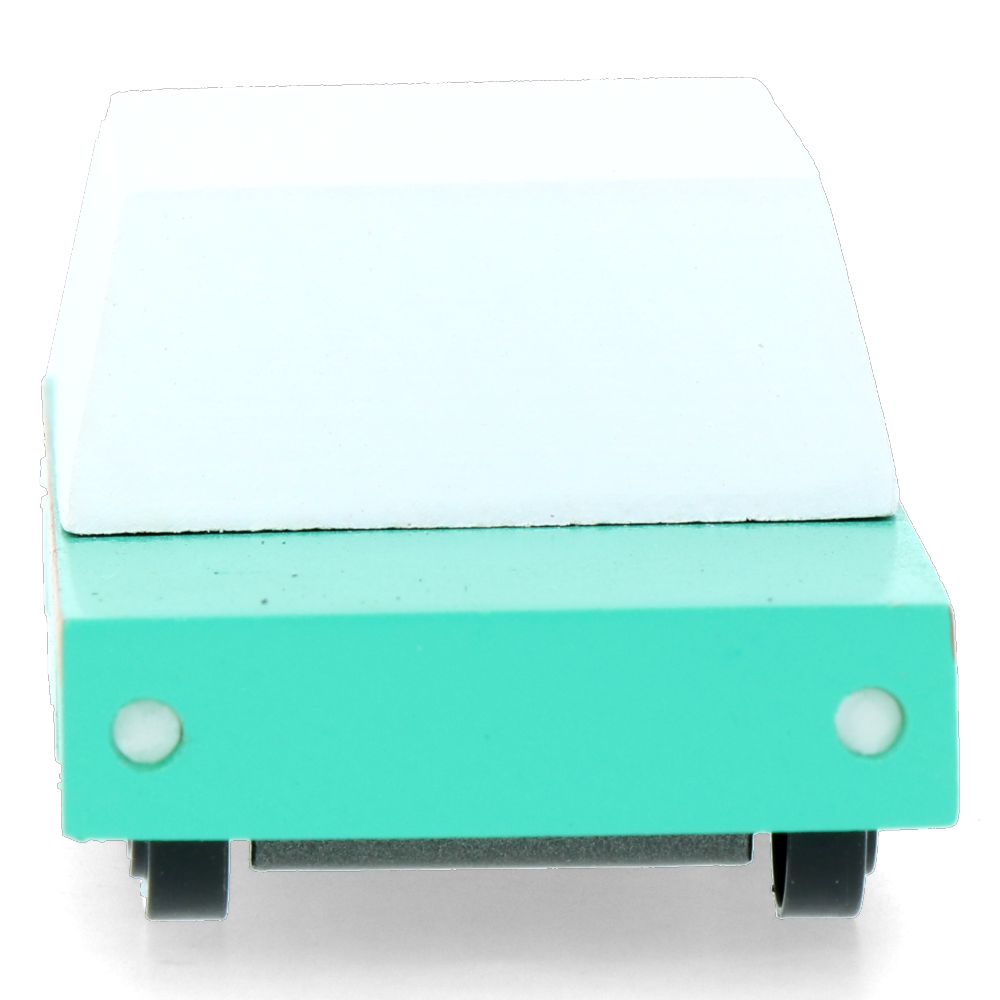 Candycars Teal Wagon for Kids - Classic Wooden Pull Toy with Storage | Perfect for Indoor Play, Outdoor Adventures & Pretend Play Scenarios