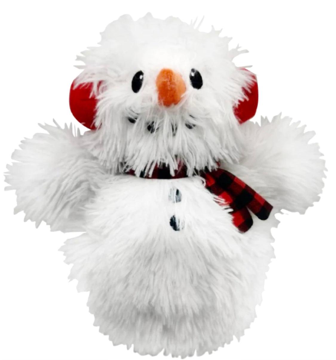 Soft and Realistic Fluffy Snowman Plush Toy - Perfect for Christmas Decorations, Holiday Gifts, and Cozy Winter Home Decor