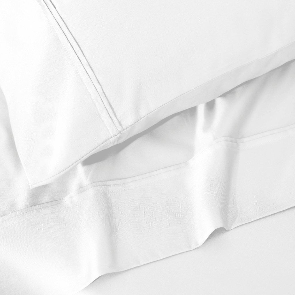 Premium 1200 Thread Count Egyptian Cotton Pillowcase Set - 2 Piece, Ultra Soft & Breathable for Luxury Bedding - Perfect for Home, Hotel, and Spa Use